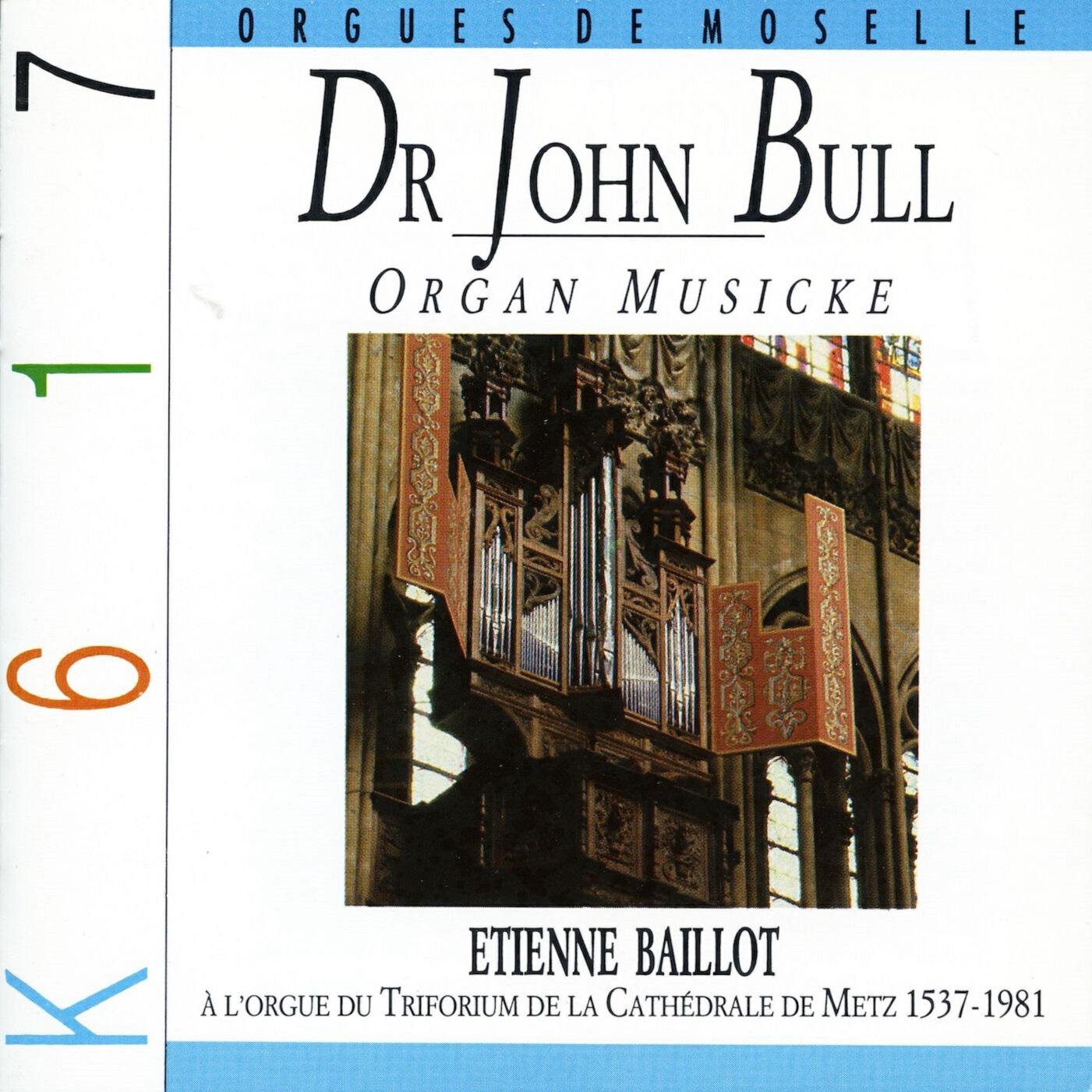 Релиз Bull: Organ Musicke