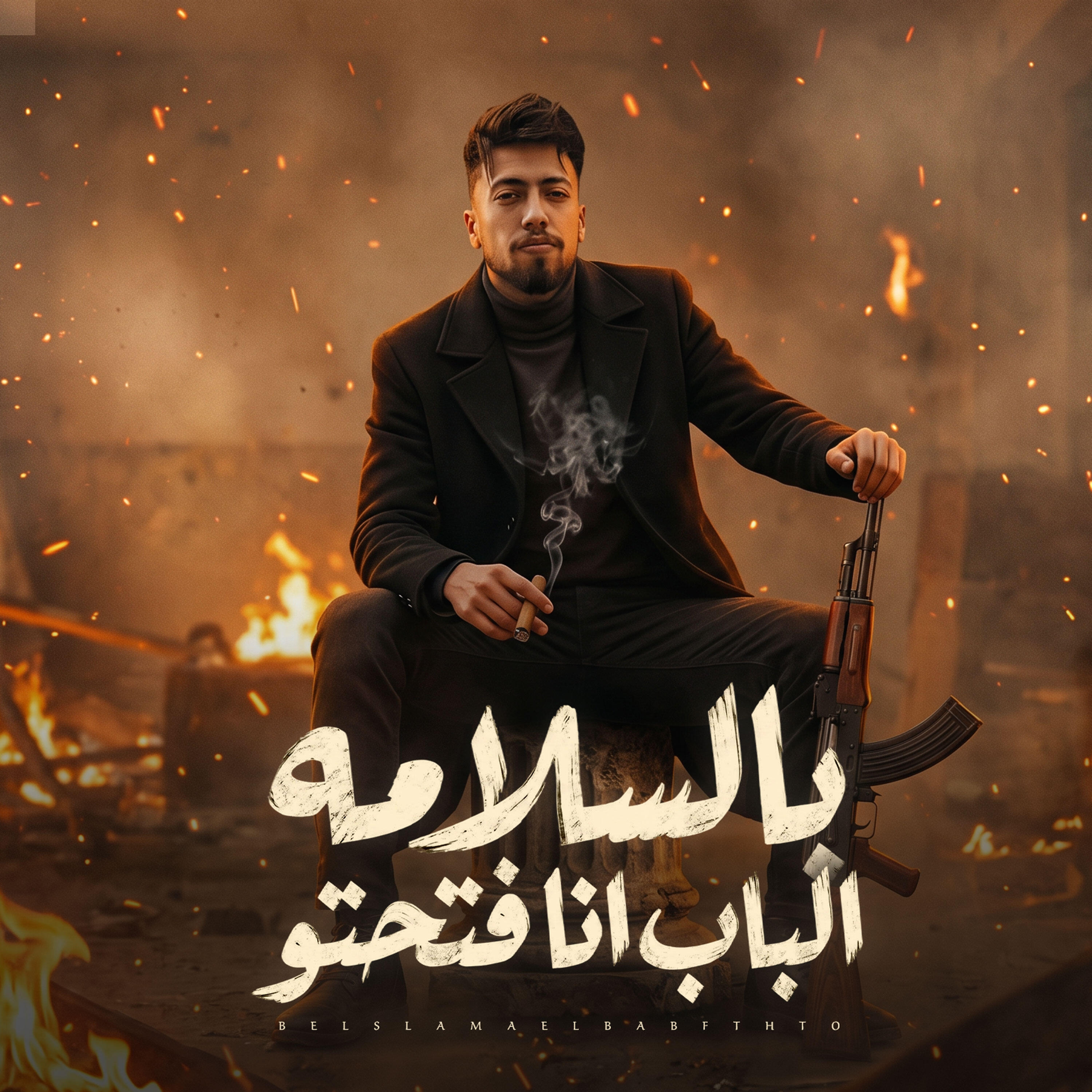 حريقه البركان