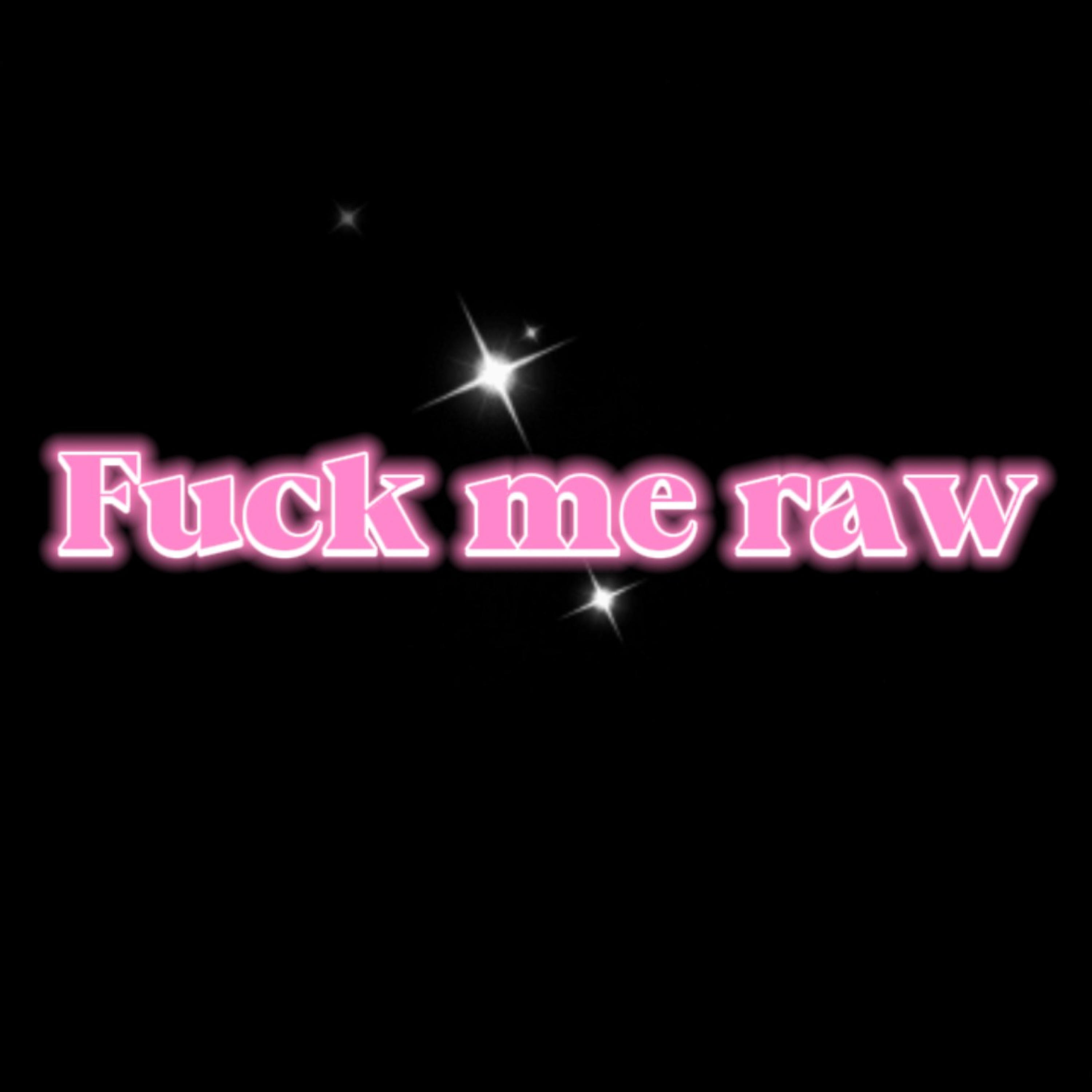 Релиз FUCK ME RAW