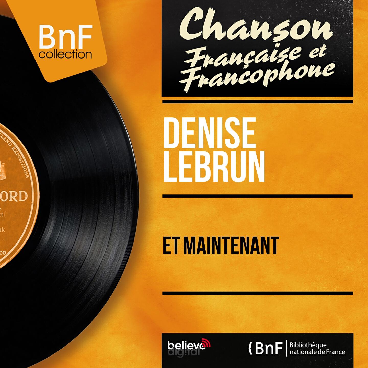 Релиз Et maintenant (Mono Version)