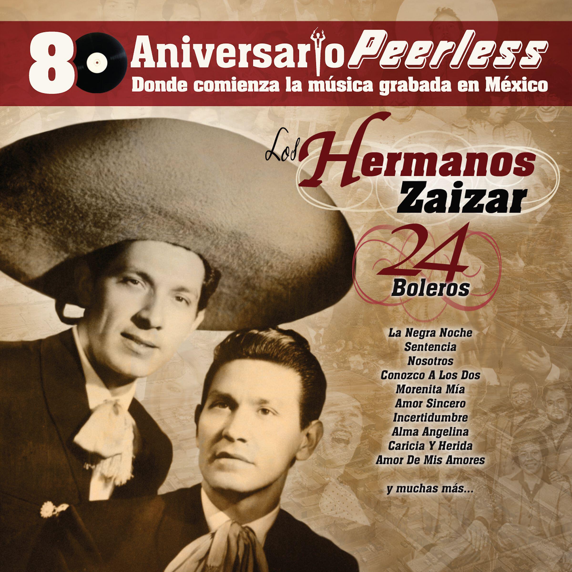 Релиз Peerless 80 Aniversario - 24 Boleros