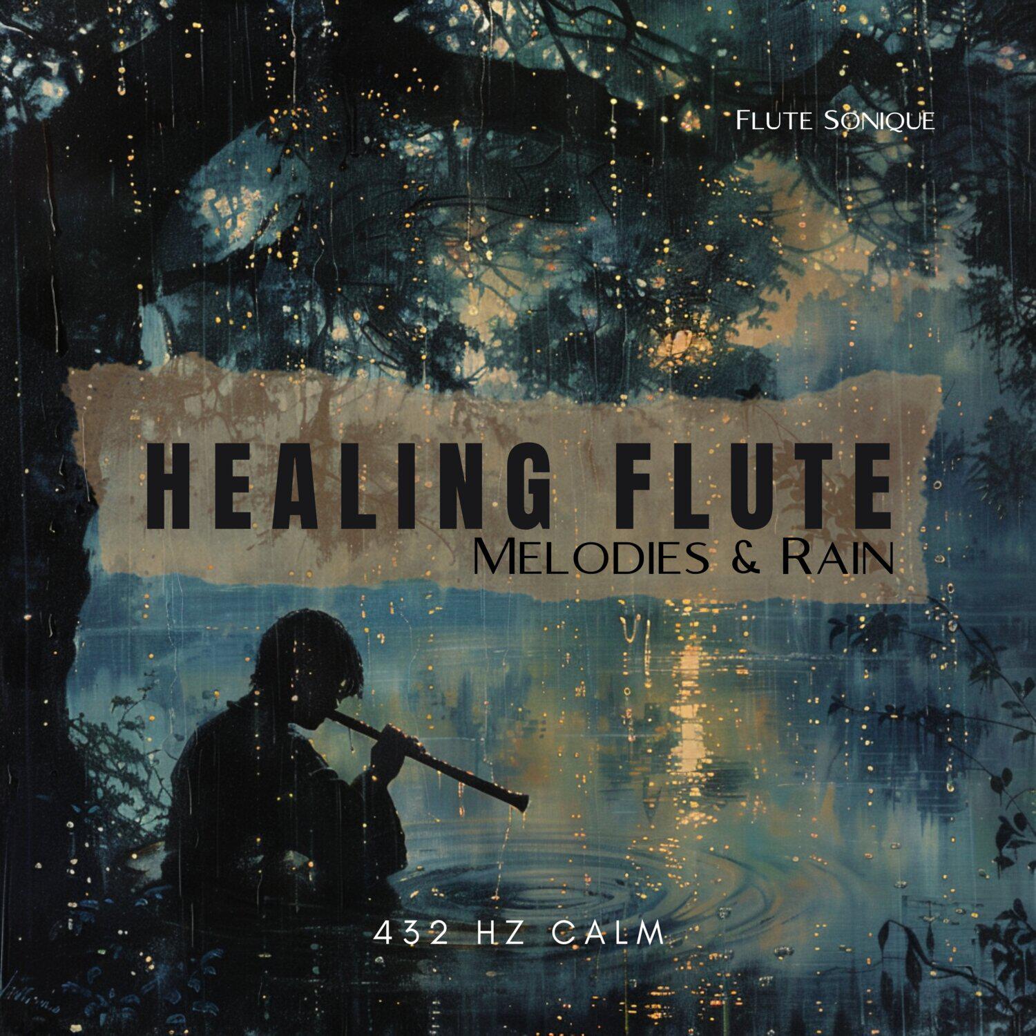 Релиз Healing Flute Melodies & Rain: 432 Hz Calm