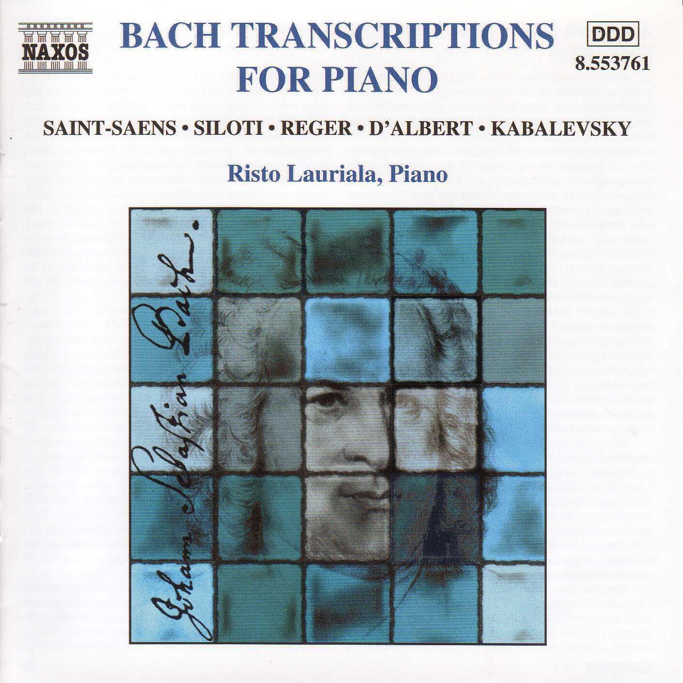 Релиз Bach Transcriptions for Piano