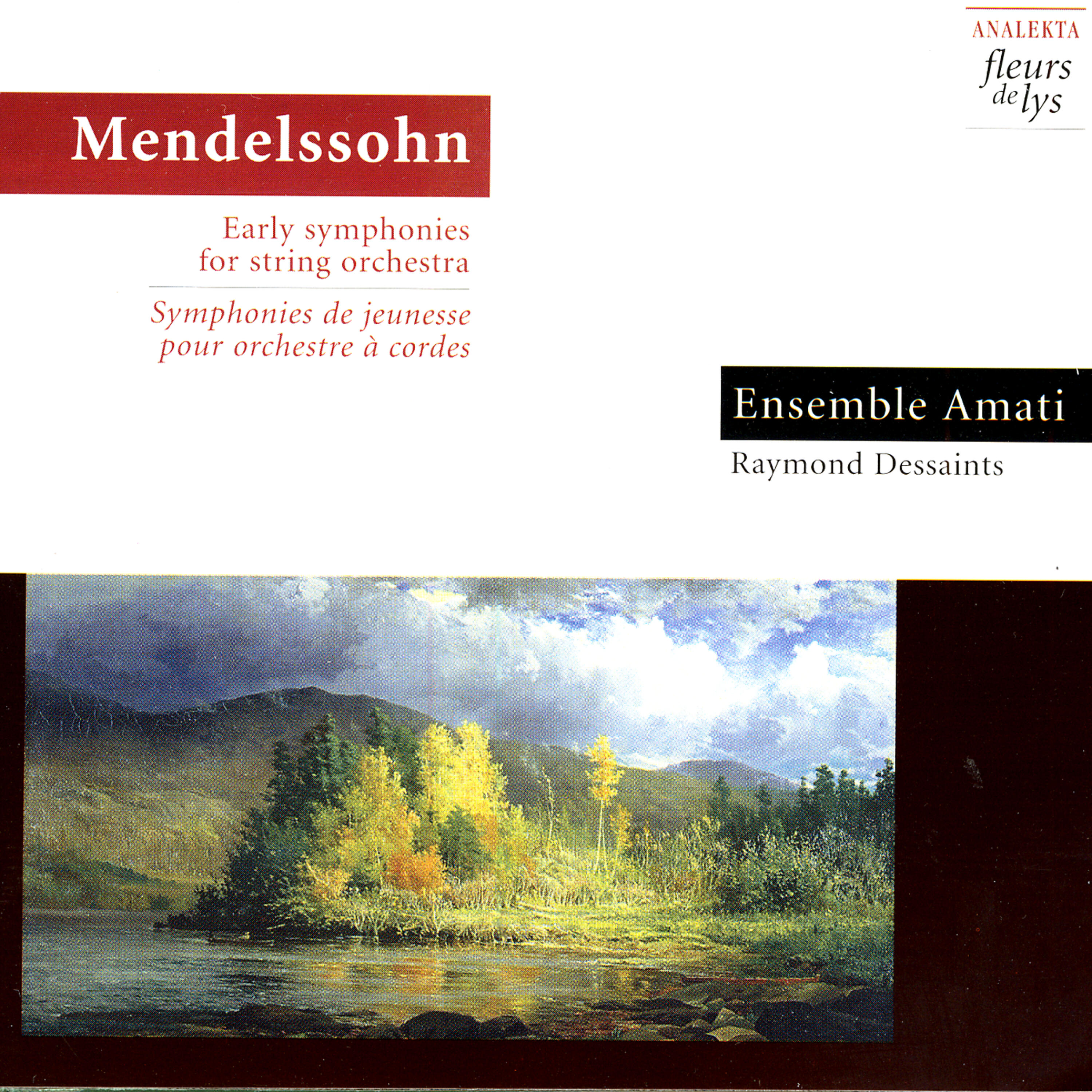 Релиз Mendelssohn: Early Symphonies For String Orchestra (Symphonies De Jeunesse Pour Orchestre À Cordes)