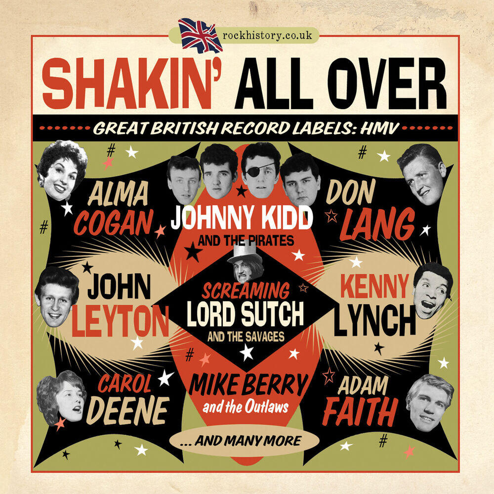 Релиз Shakin’ All Over - Great British Record Labels HMV