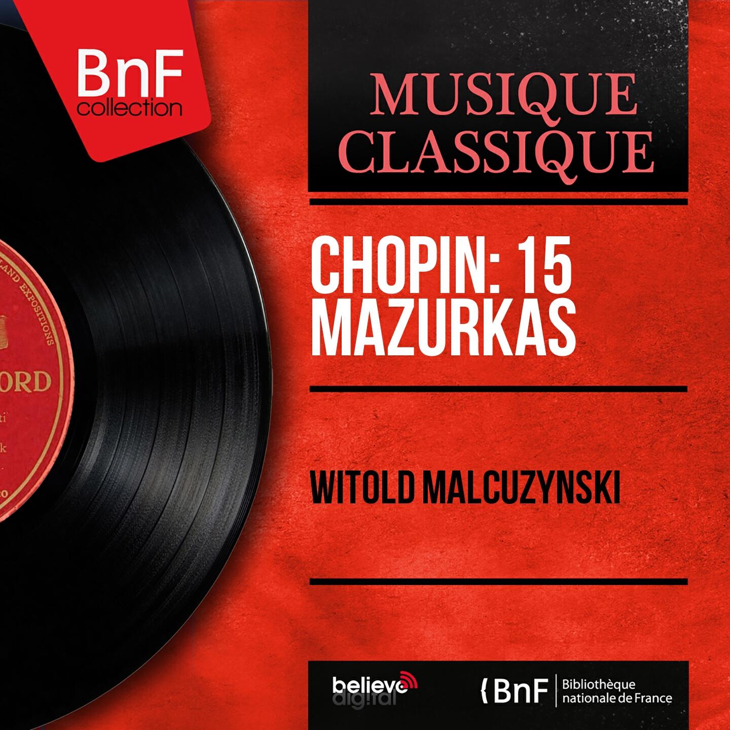 Релиз Chopin: 15 Mazurkas (Mono Version)