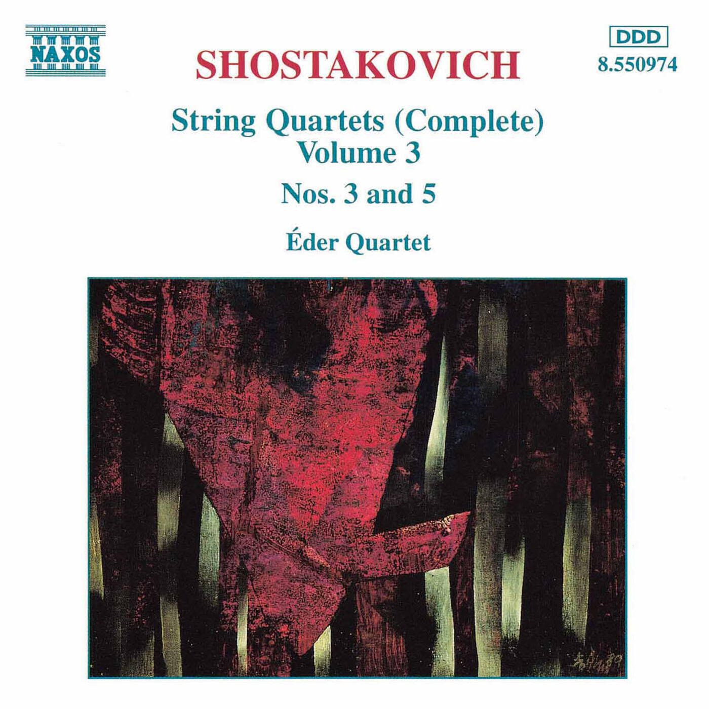 Релиз Shostakovich: String Quartets Nos. 3 and 5