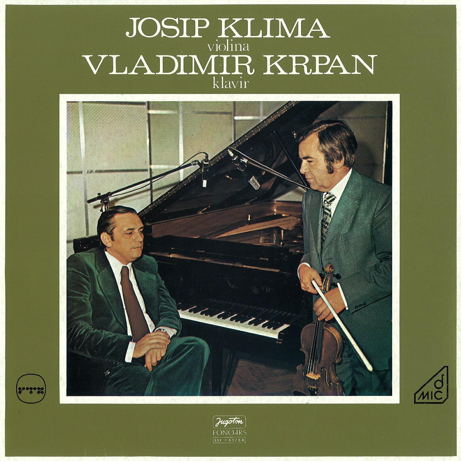 Релиз Josip Klima, Violina - Vladimir Krpan, Klavir