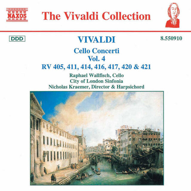 Релиз VIVALDI: Cello Concertos, Vol. 4