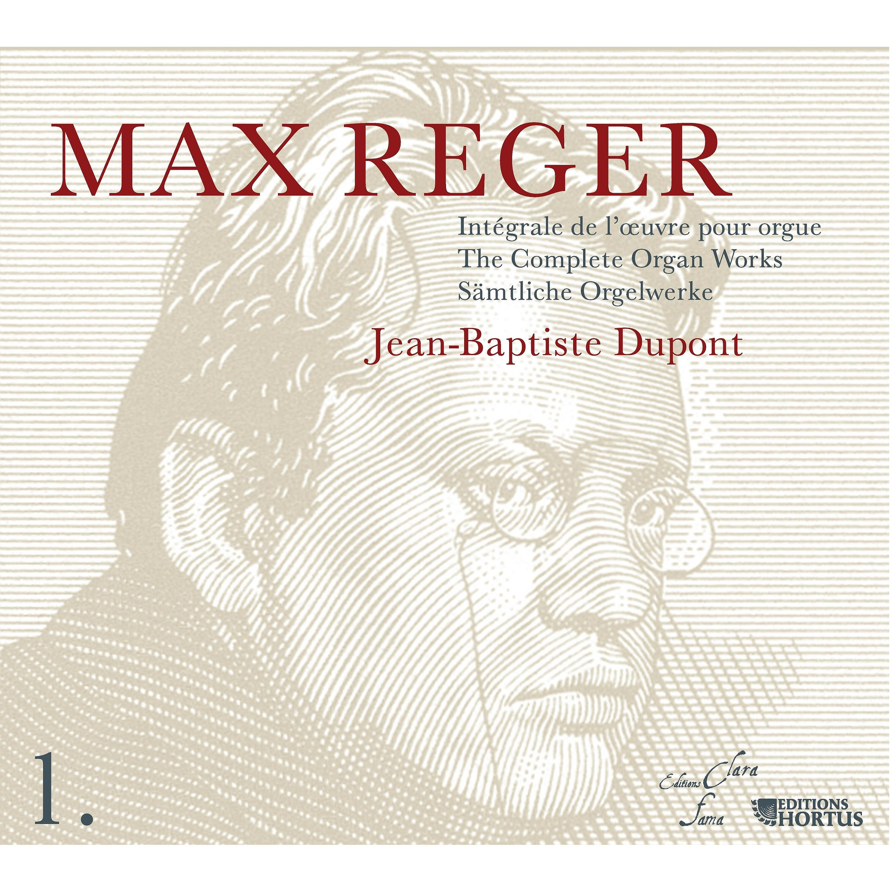Релиз Reger: Intégrale de l'oeuvre pour orgue, Vol. 1