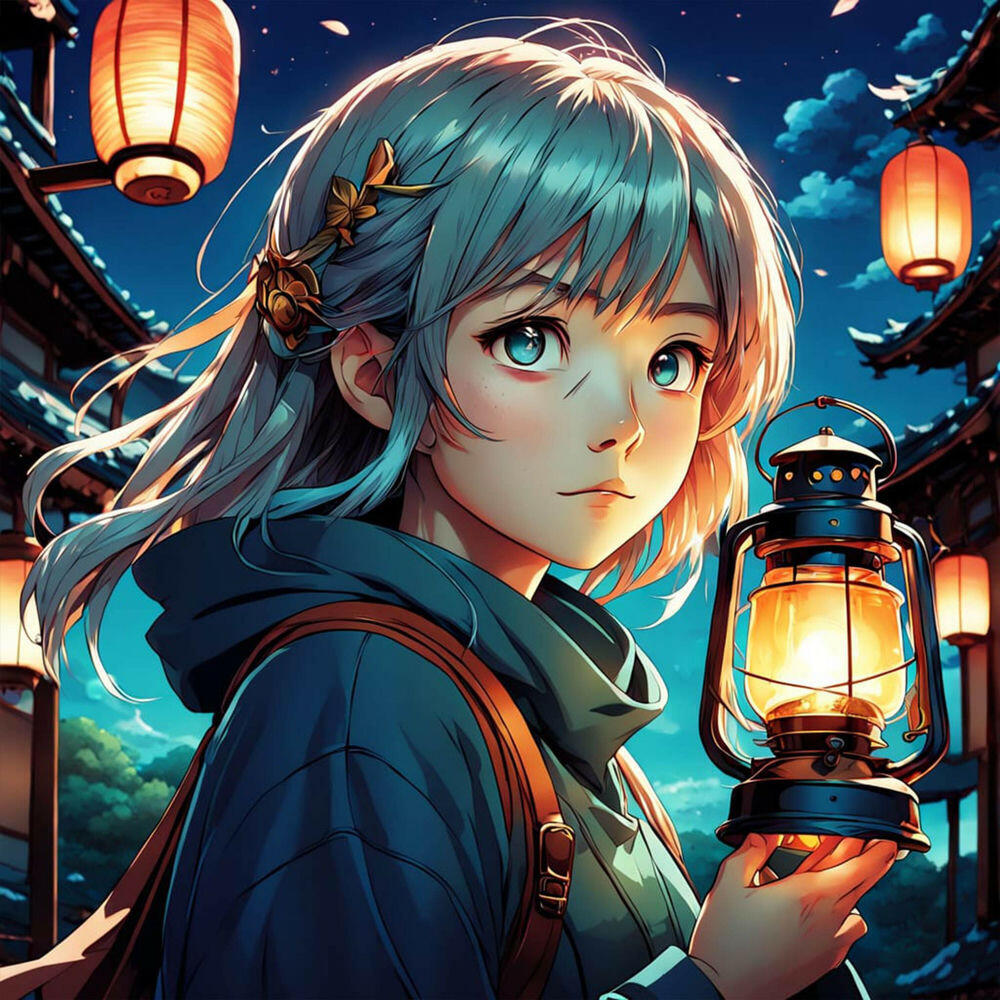 Релиз Floating Lanterns: Chill Anime Lo-Fi
