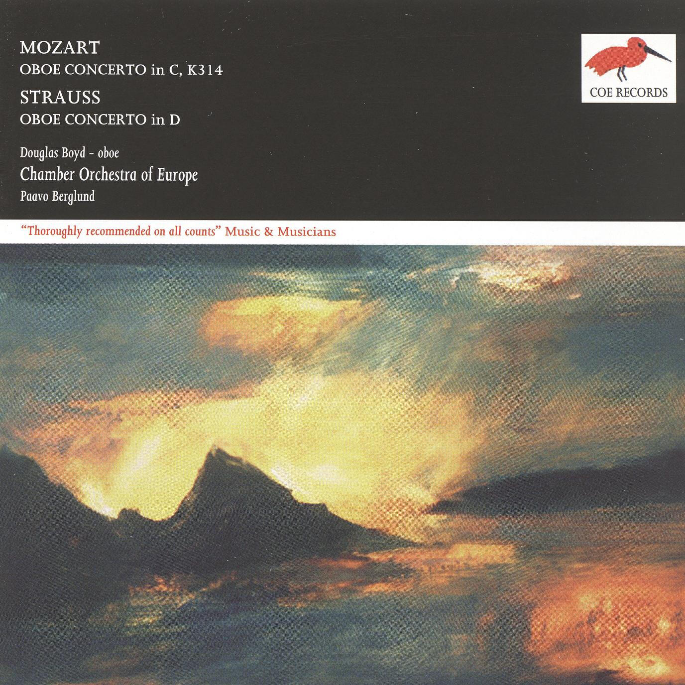 Релиз Mozart / Strauss: Oboe Concertos