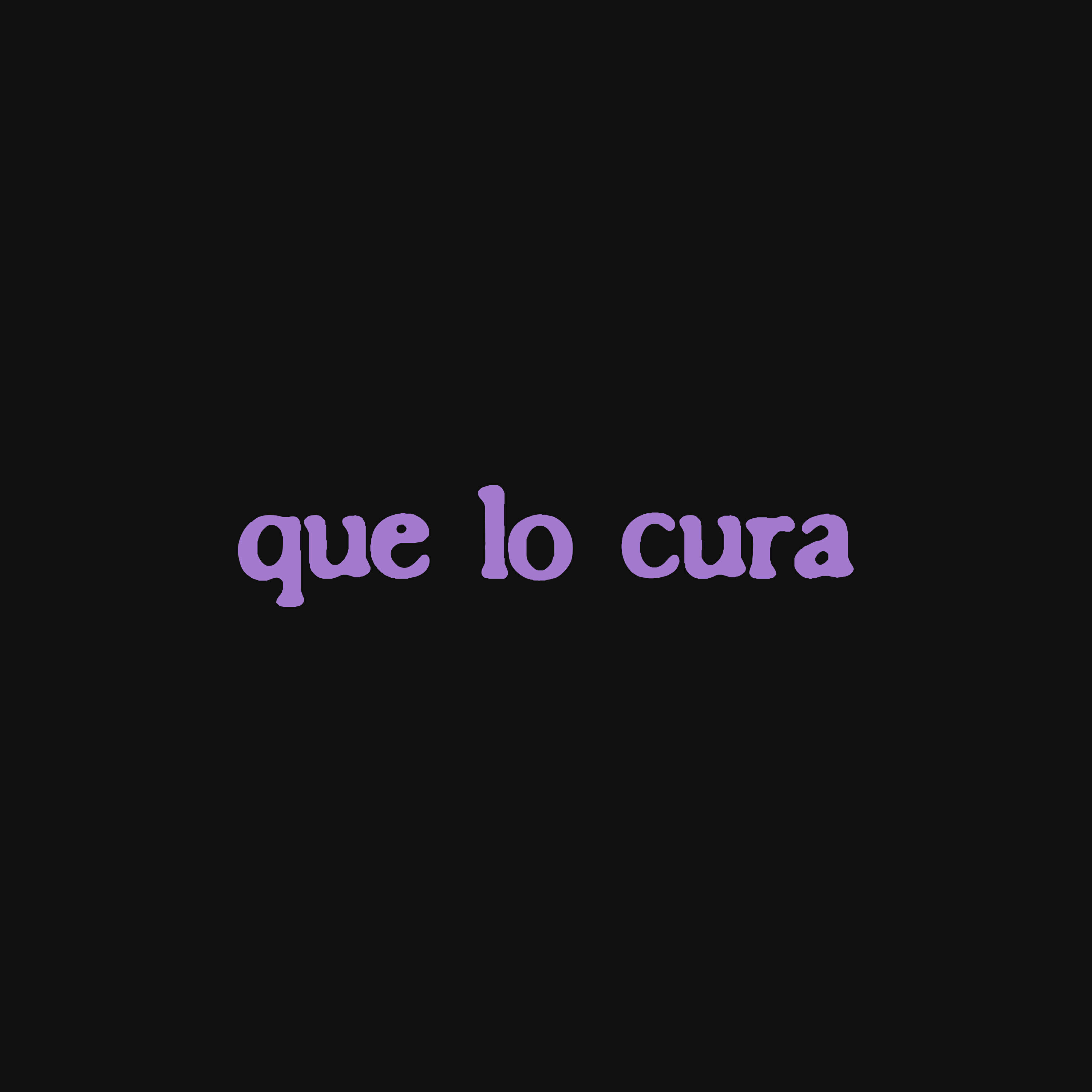 Релиз Que Lo Cura