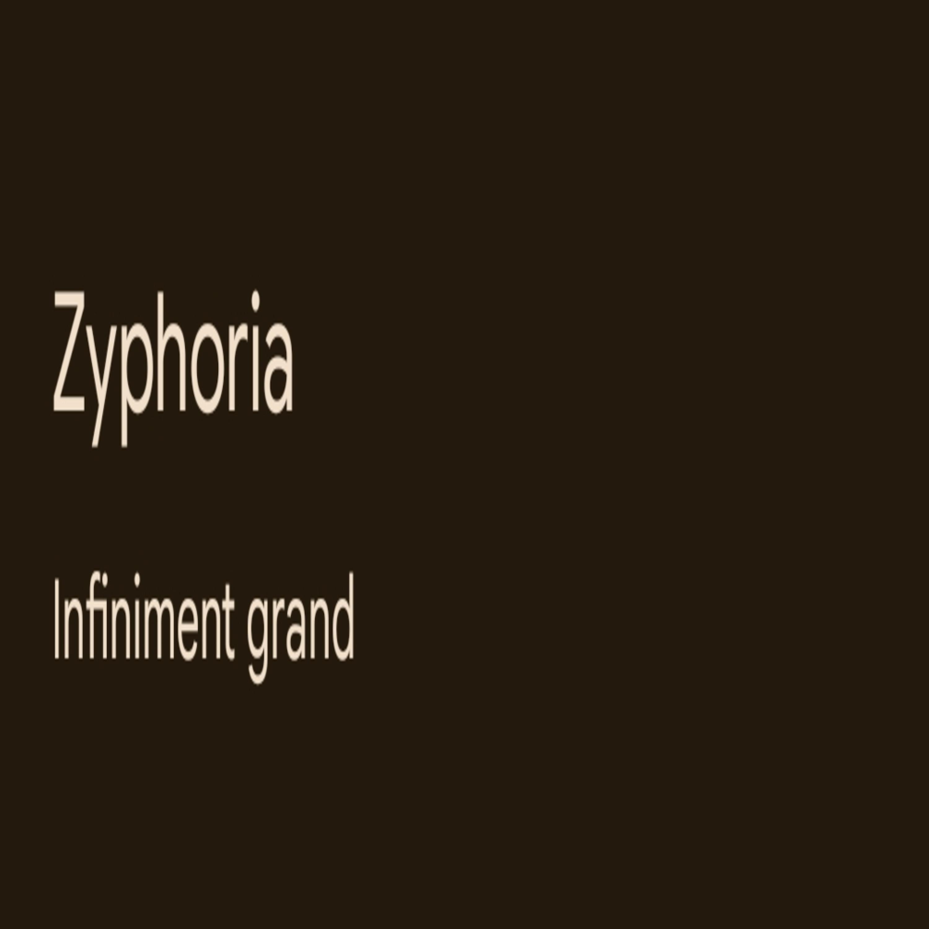 Релиз Infiniment grand