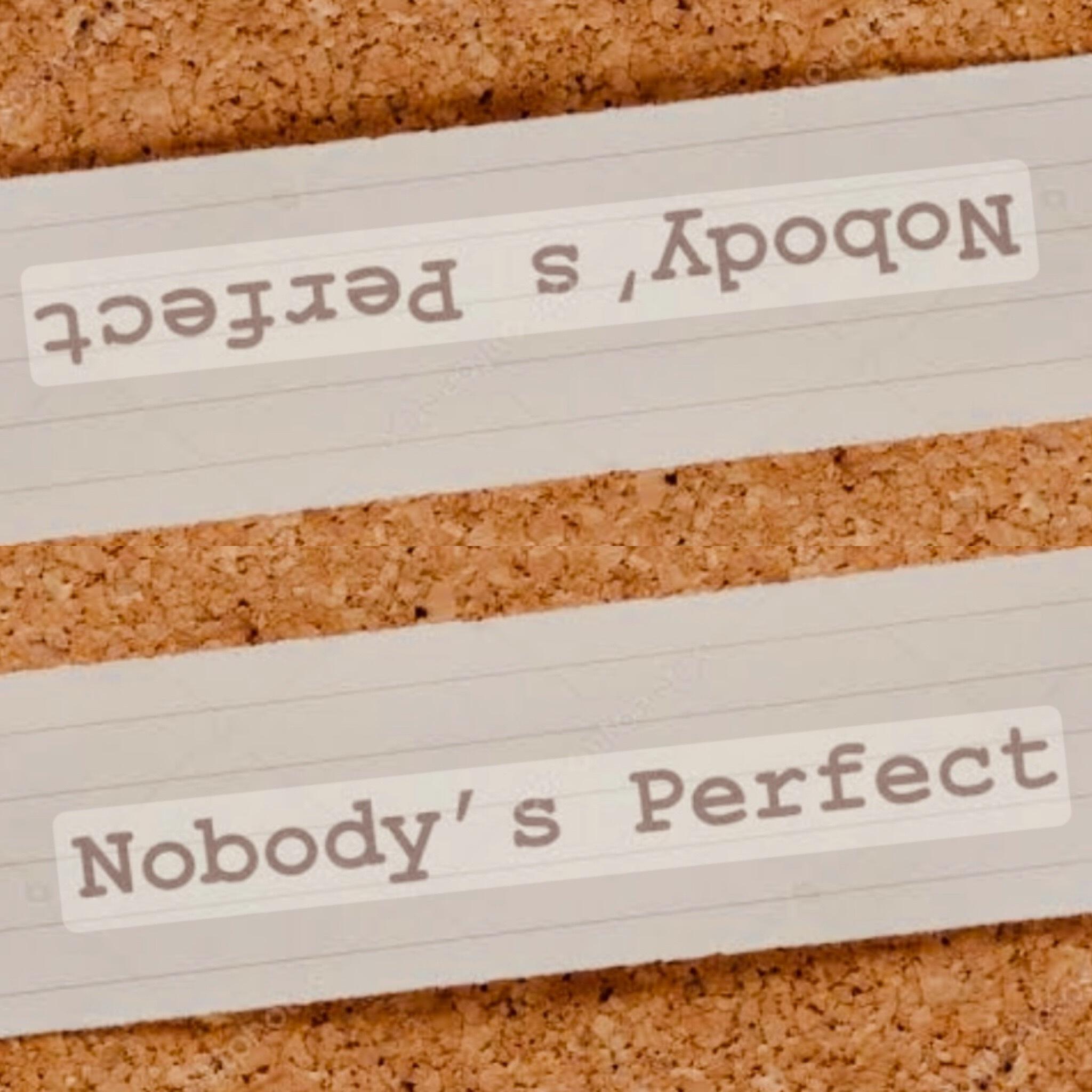 Релиз Nobodys Perfect