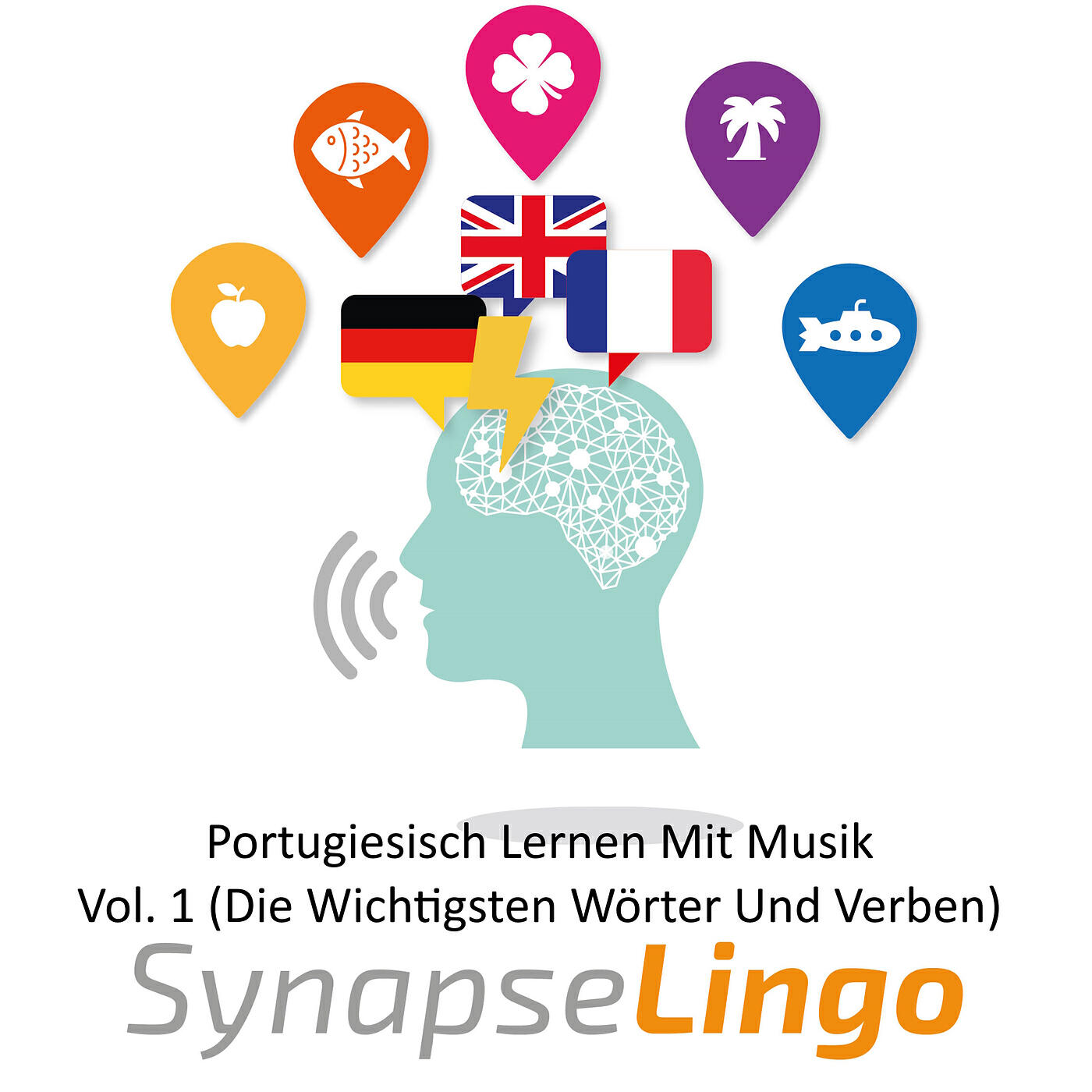 Релиз Portugiesisch Lernen Mit Musik, Vol. 1 (Die Wichtigsten Wörter Und Verben)