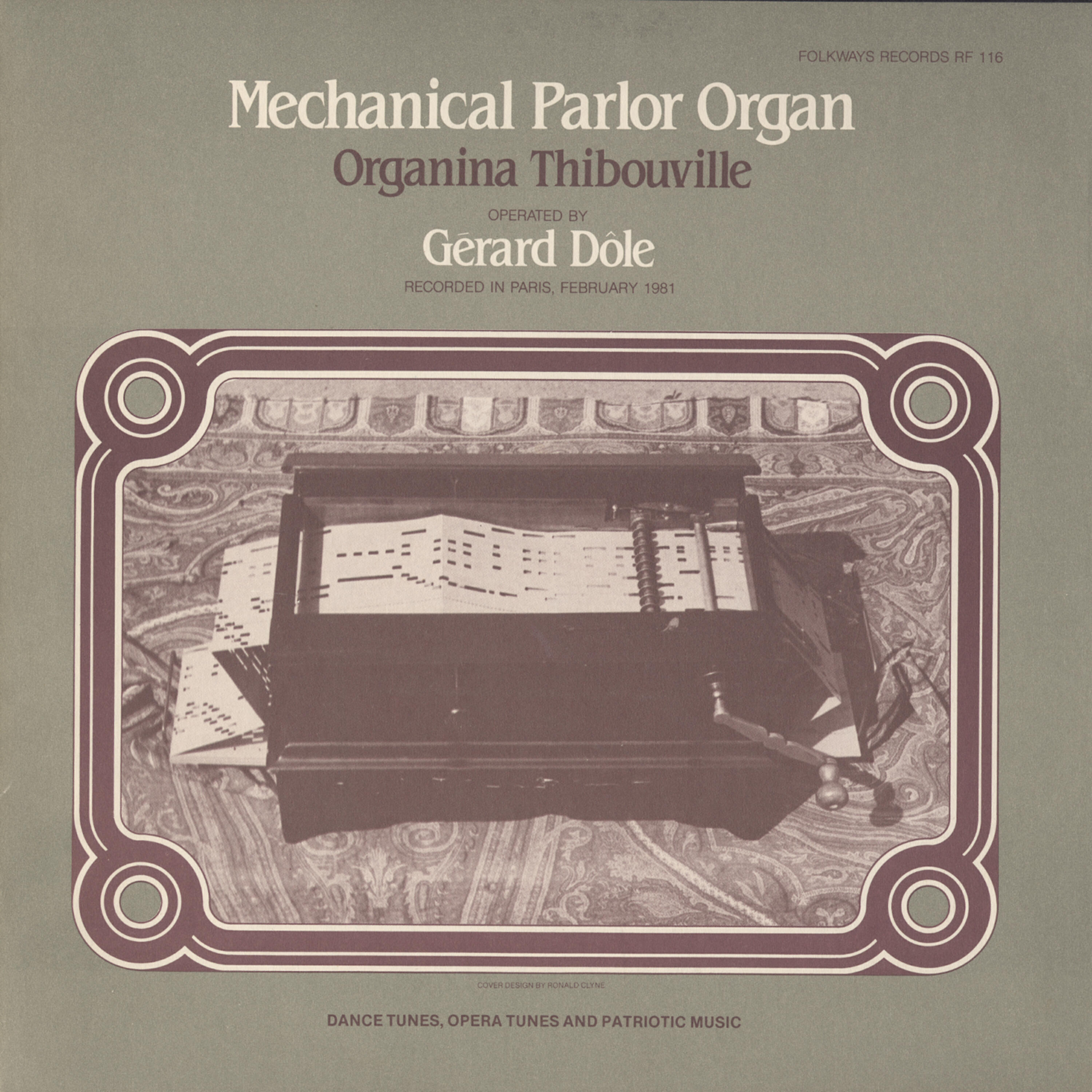 Релиз Mechanical Parlor Organ - Organina Thibouville