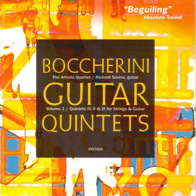 Релиз Boccherini: Guitar Quintets Nos. 4, 5 & 6