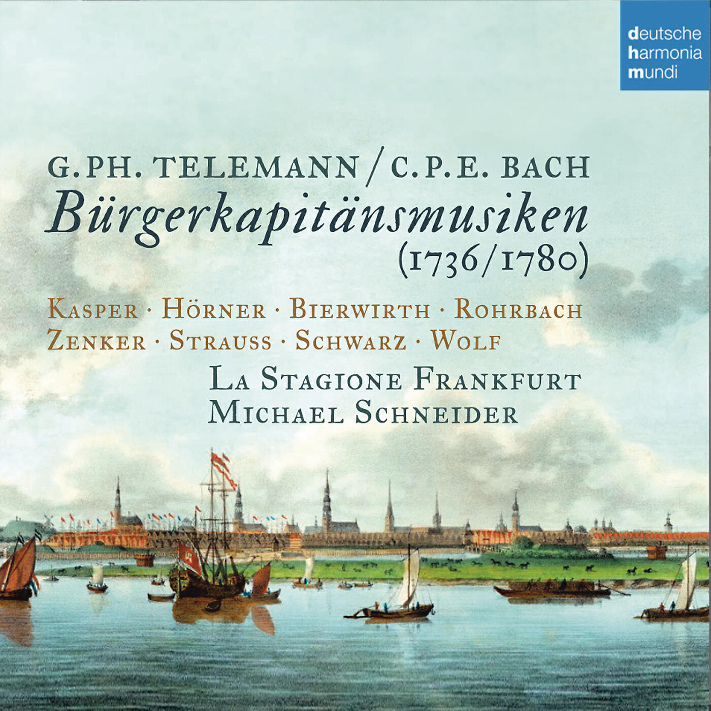 Релиз Telemann & C.P.E. Bach: Bürgerkapitänsmusiken
