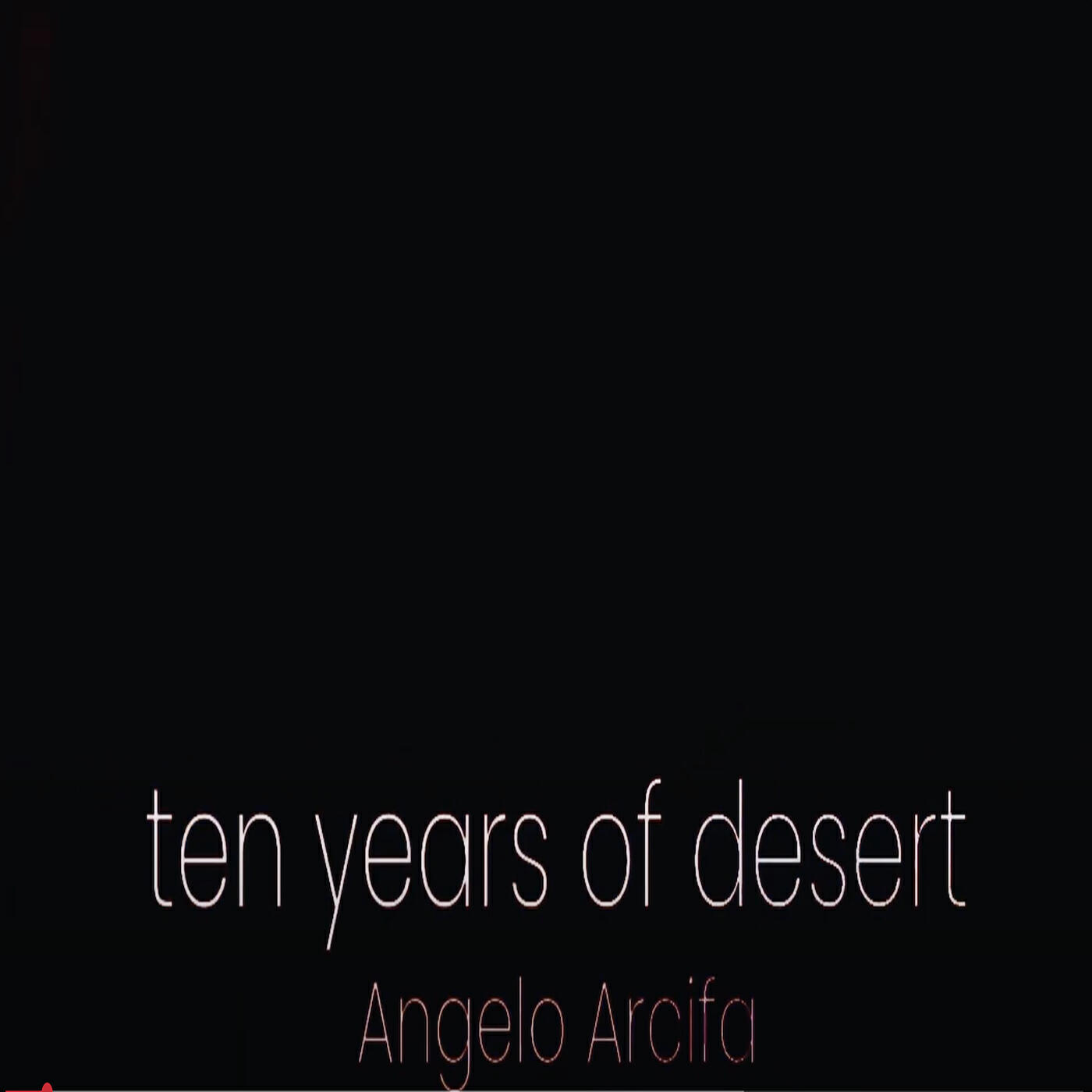 Релиз Ten Years of Desert