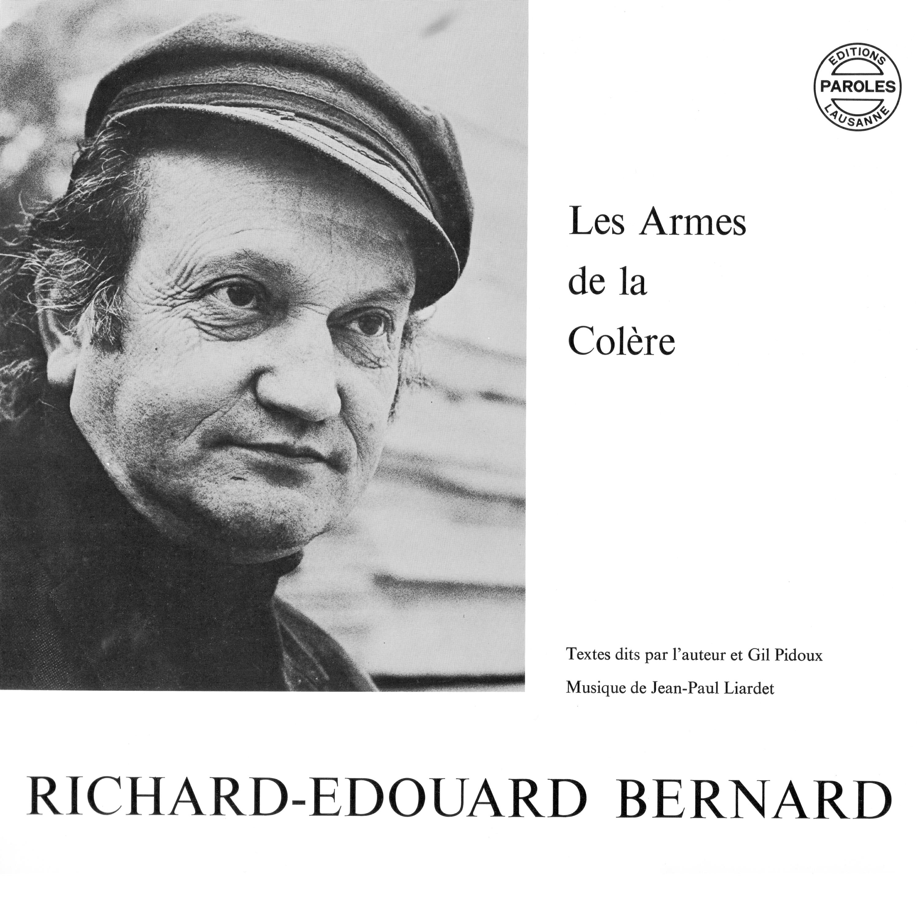 Релиз Richard-Edouard Bernard: Les armes de la colère