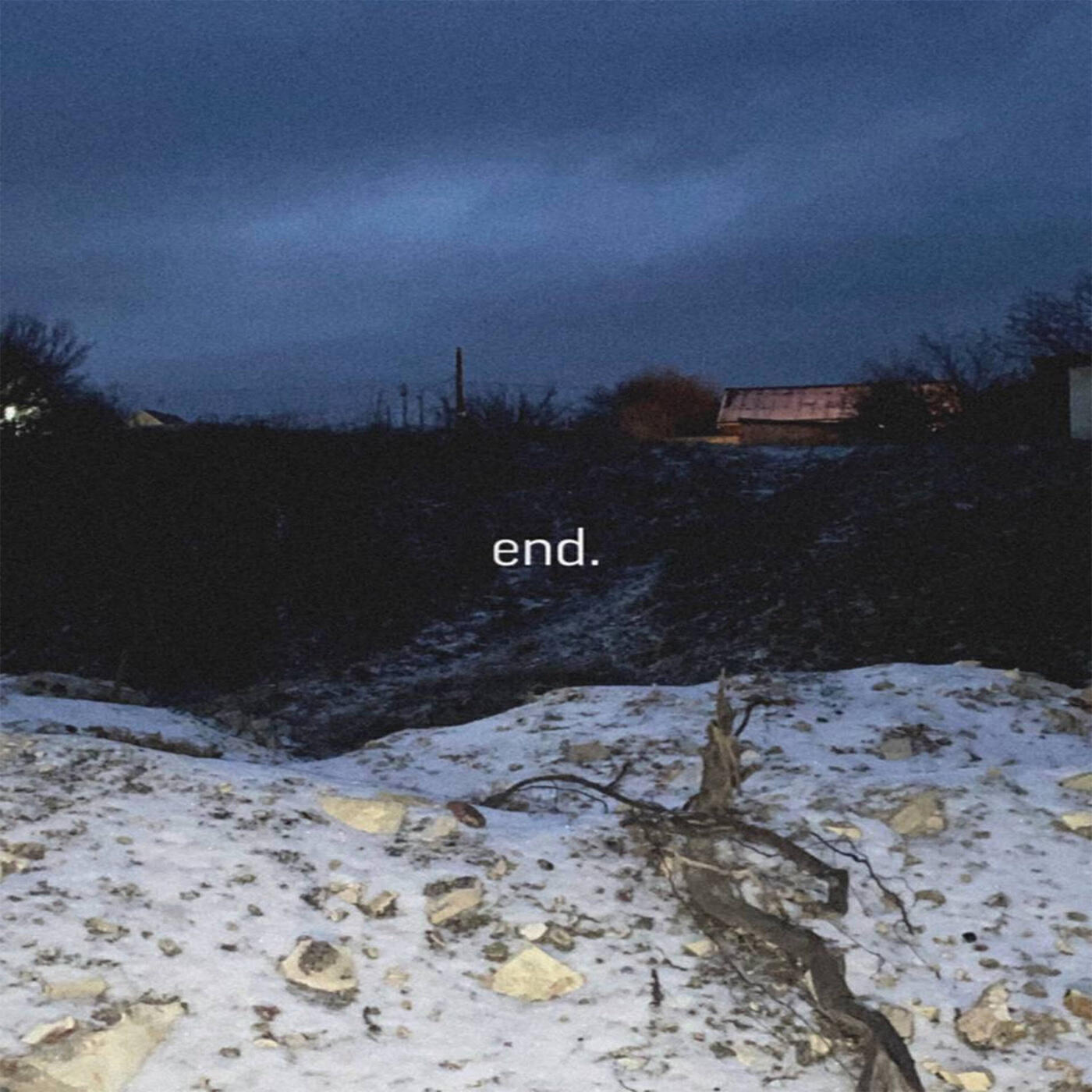 Постер альбома end.