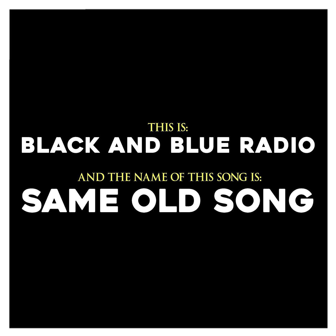 Релиз Same Old Song