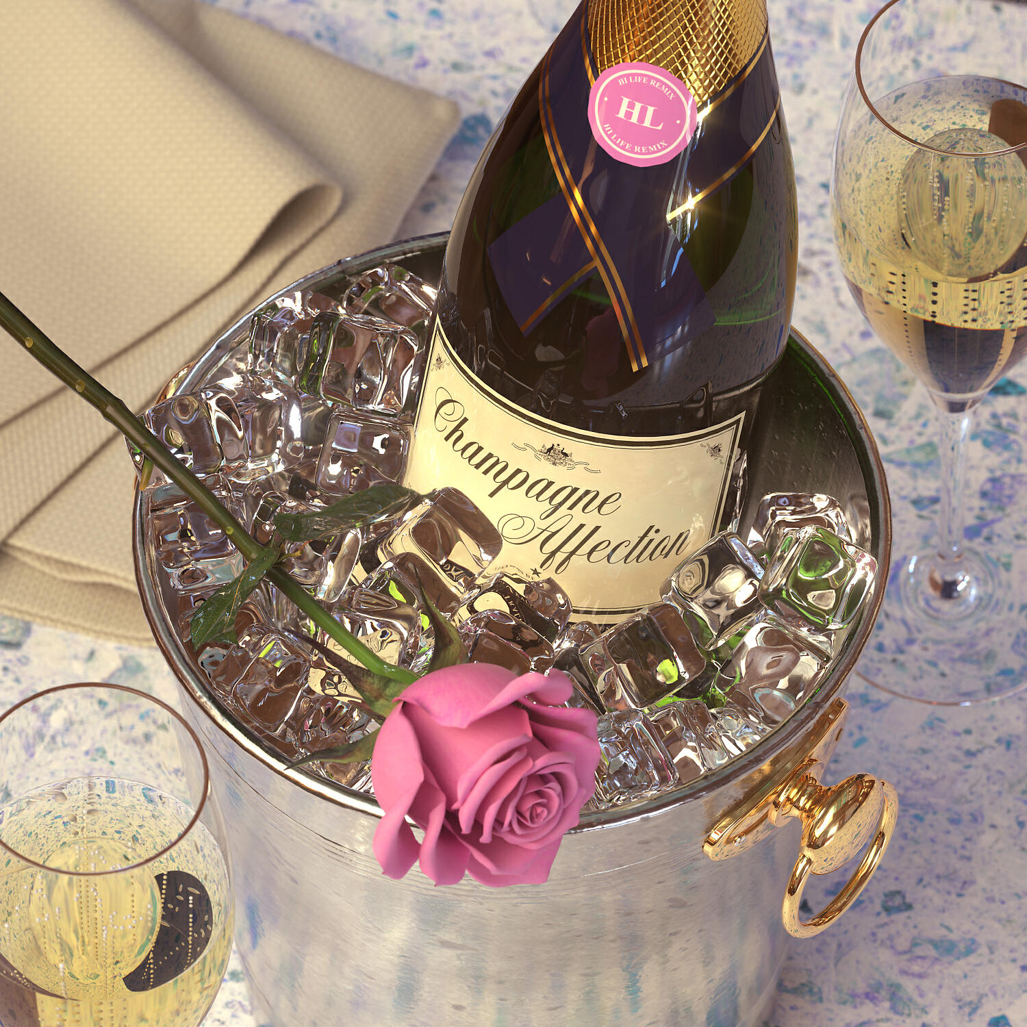 Релиз Champagne Affection (Hi Life Remix)