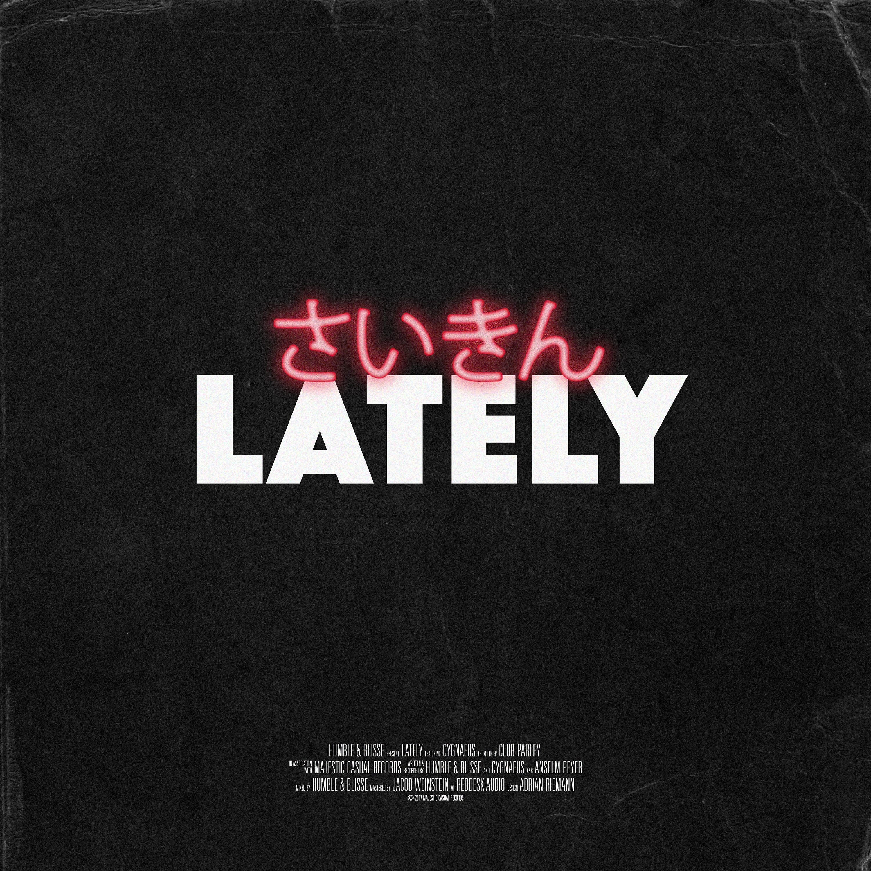 Релиз Lately