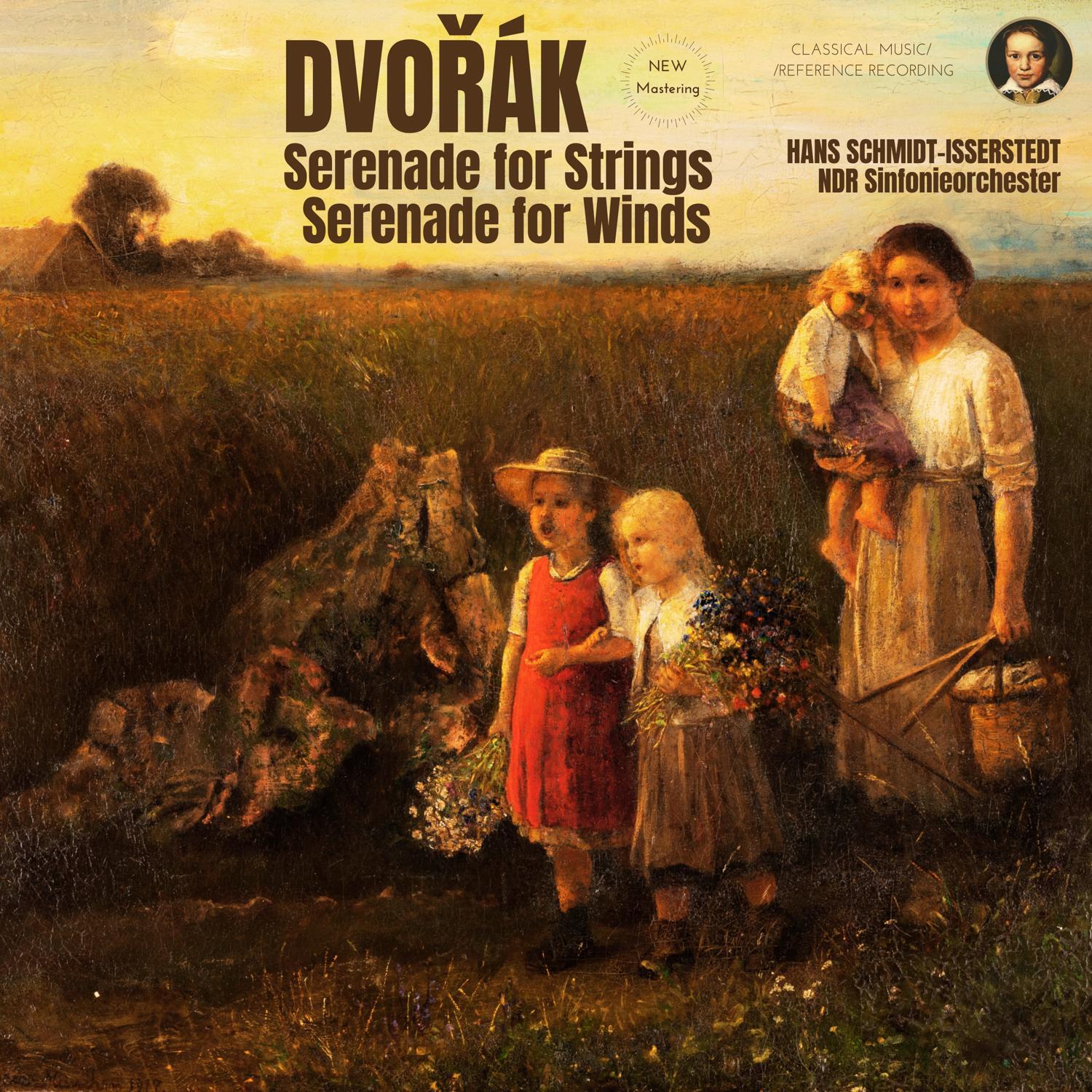 Релиз Dvořák: Serenades Op. 22 & Op. 44 by Hans Schmidt-Isserstedt (Remastered 2023, Studio 1963)