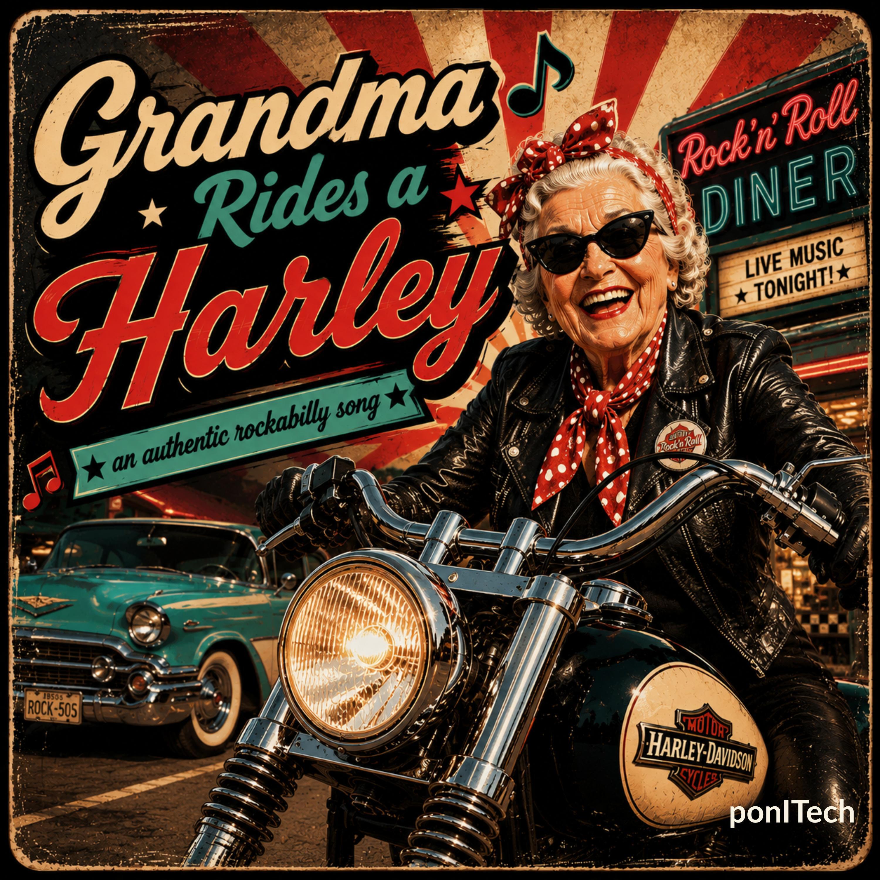 Релиз Grandma Rides a Harley