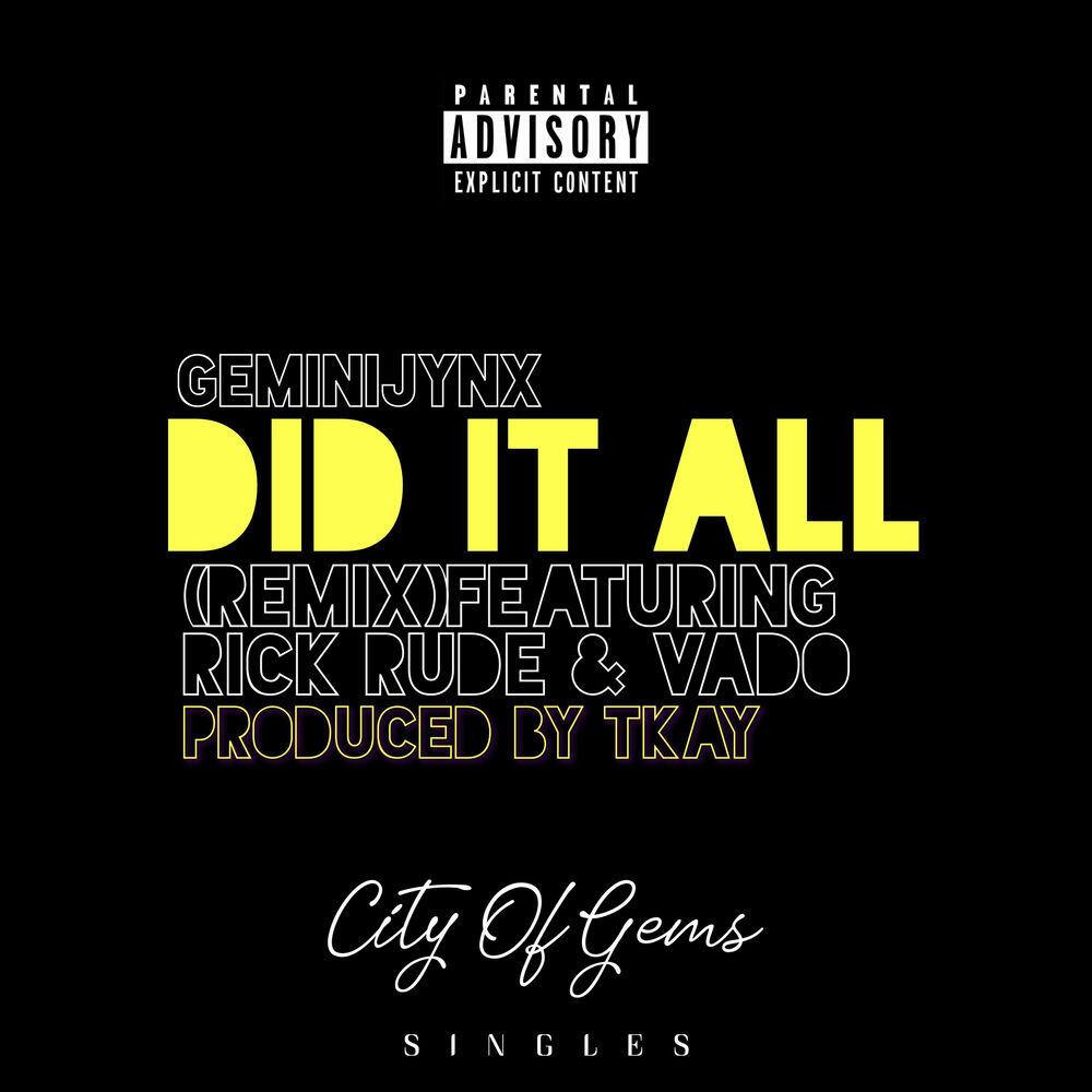 Релиз Did it All (Remix)