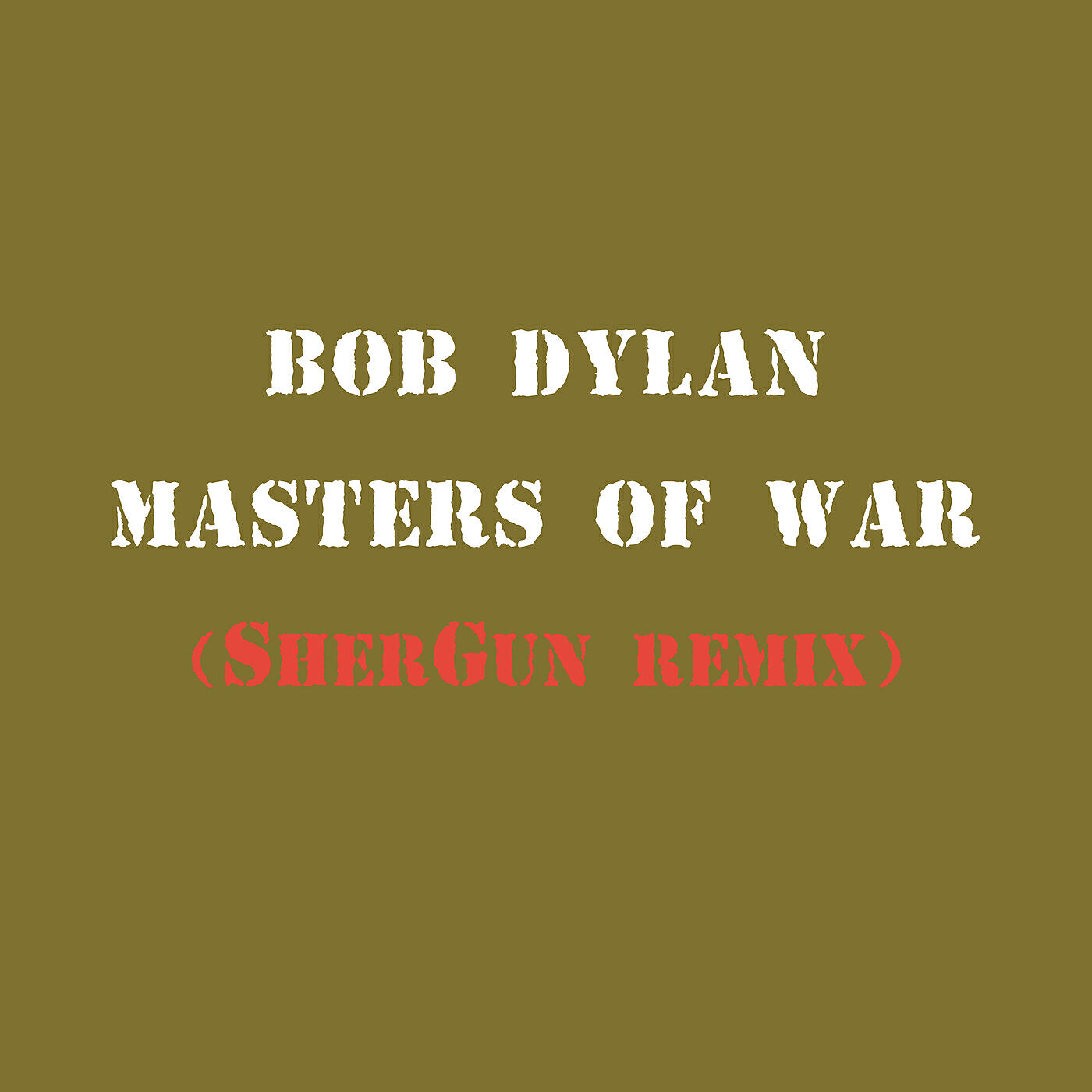 Релиз Masters of War (SherGun Remix)