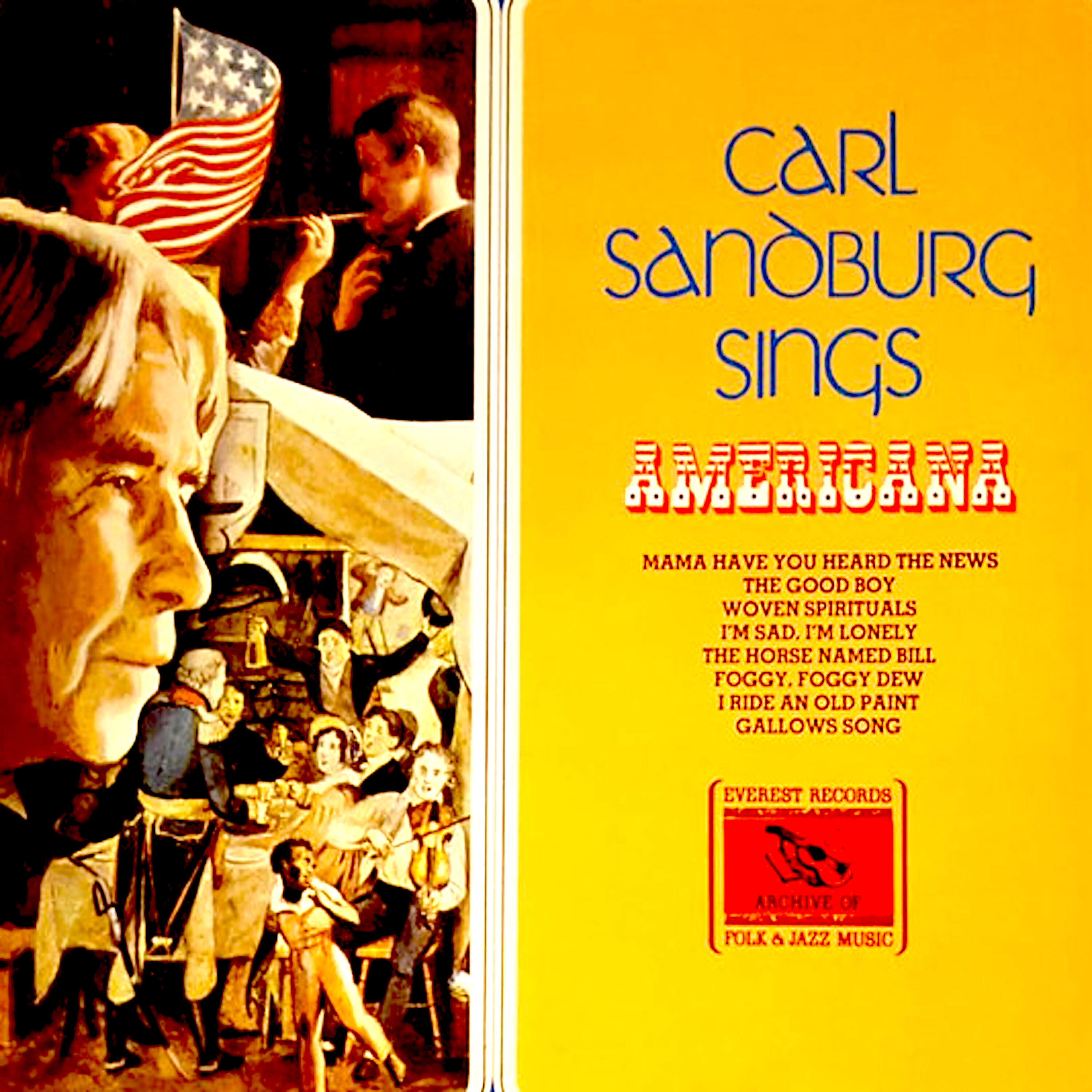 Релиз Carl Sandburg Sings Americana