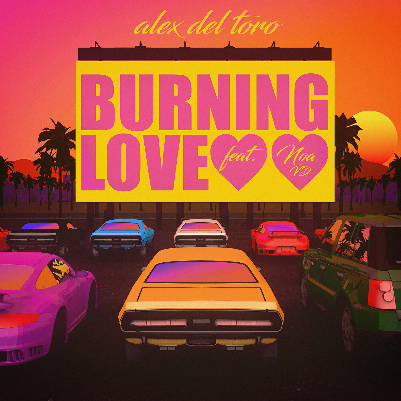 Релиз Burning Love (feat. Noa VD)