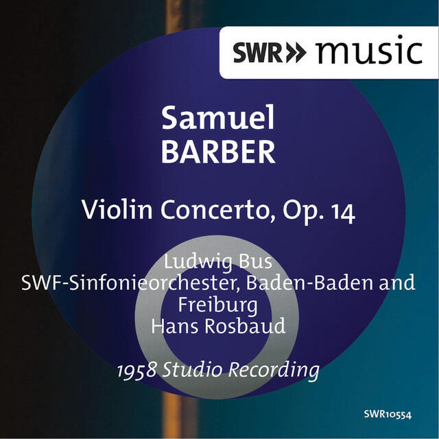 Релиз Barber: Violin Concerto, Op. 14