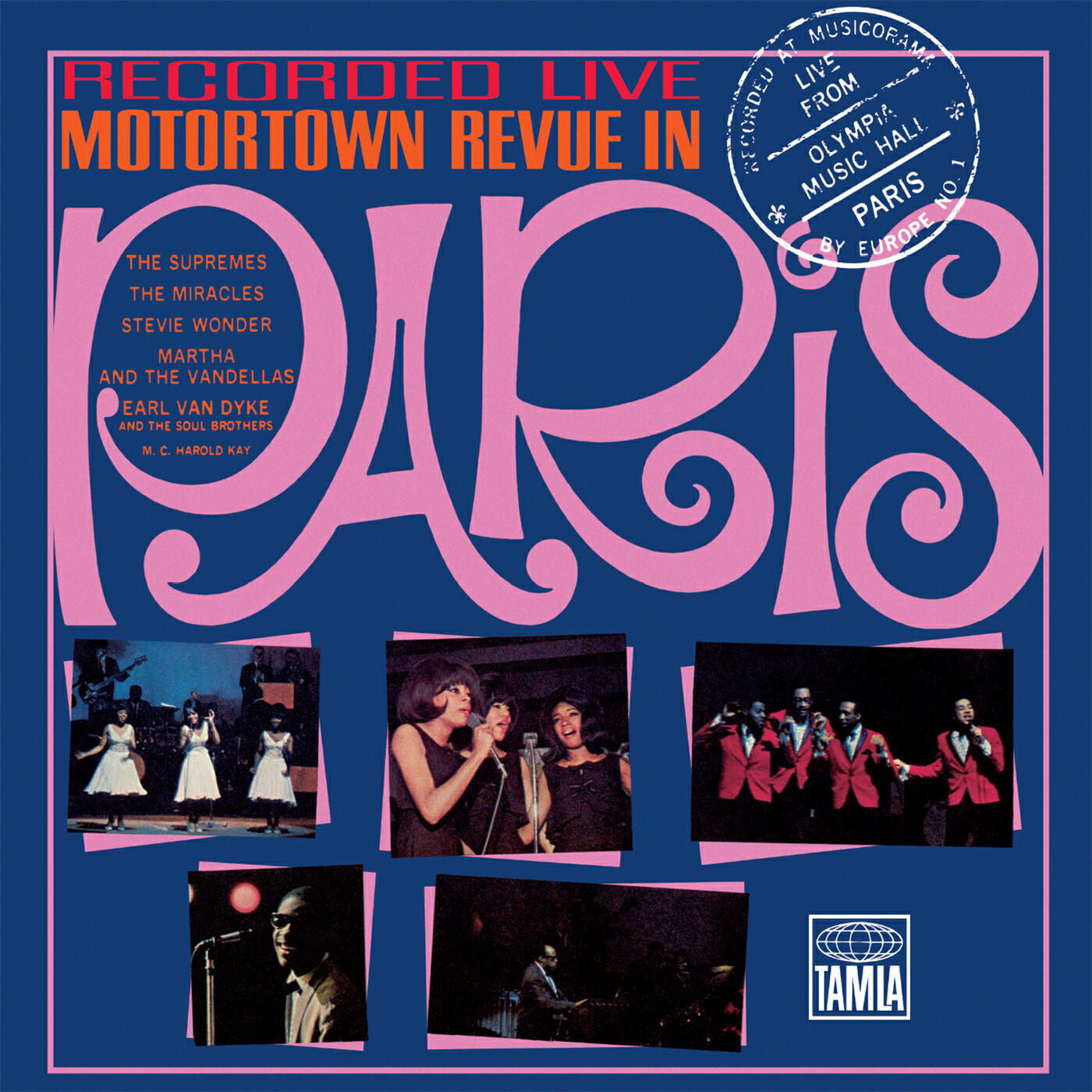 Релиз Recorded Live Motortown Revue In Paris