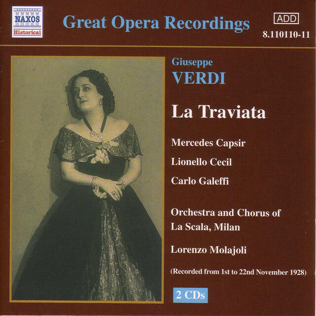 Релиз Verdi: Traviata (La) (La Scala) (1928)