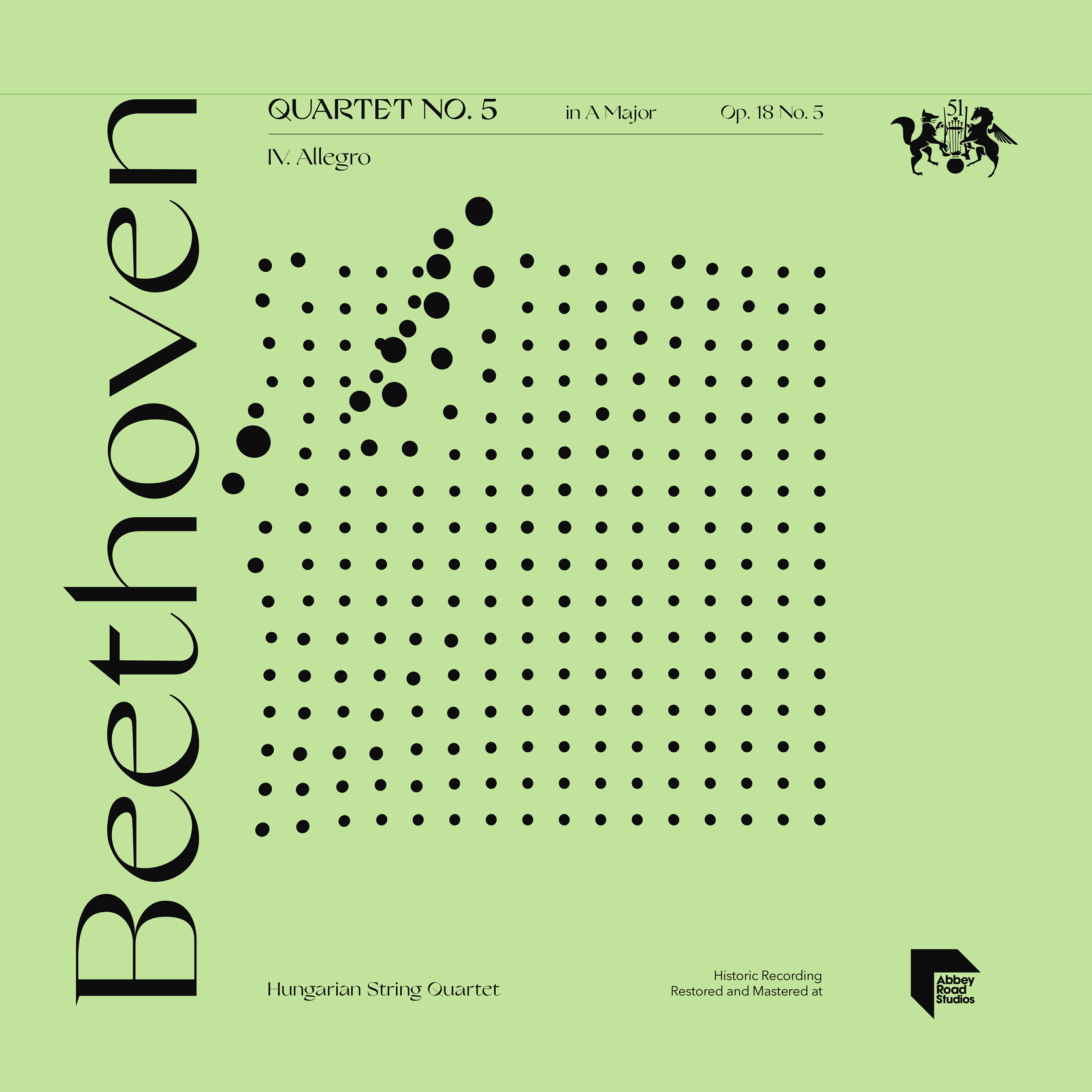 Релиз Beethoven: Quartet No. 5 in A Major, Op. 18 No. 5: IV. Allegro