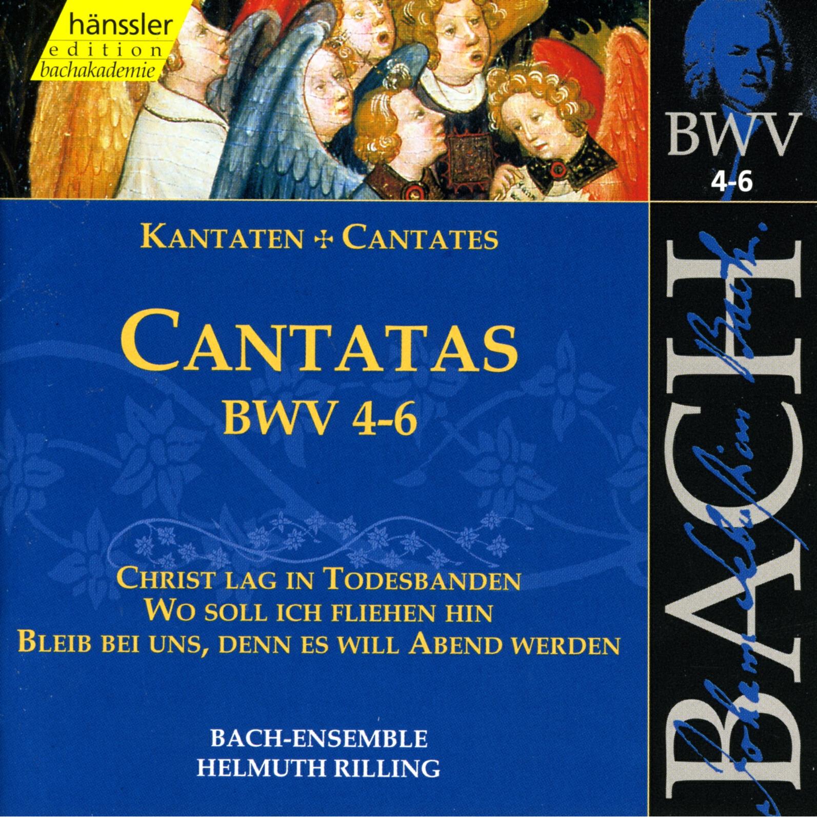 Johann Sebastian Bach, Edith Wiens, Carolyn Watkinson, Adalbert Kraus, Walter Heldwein, Gächinger Kantorei Stuttgart, Bach-Collegium Stuttgart, Helmuth Rilling - Bleib bei uns, denn es will Abend werden, BWV 6: Recitative: Es hat die Dunkelheit (Bass)