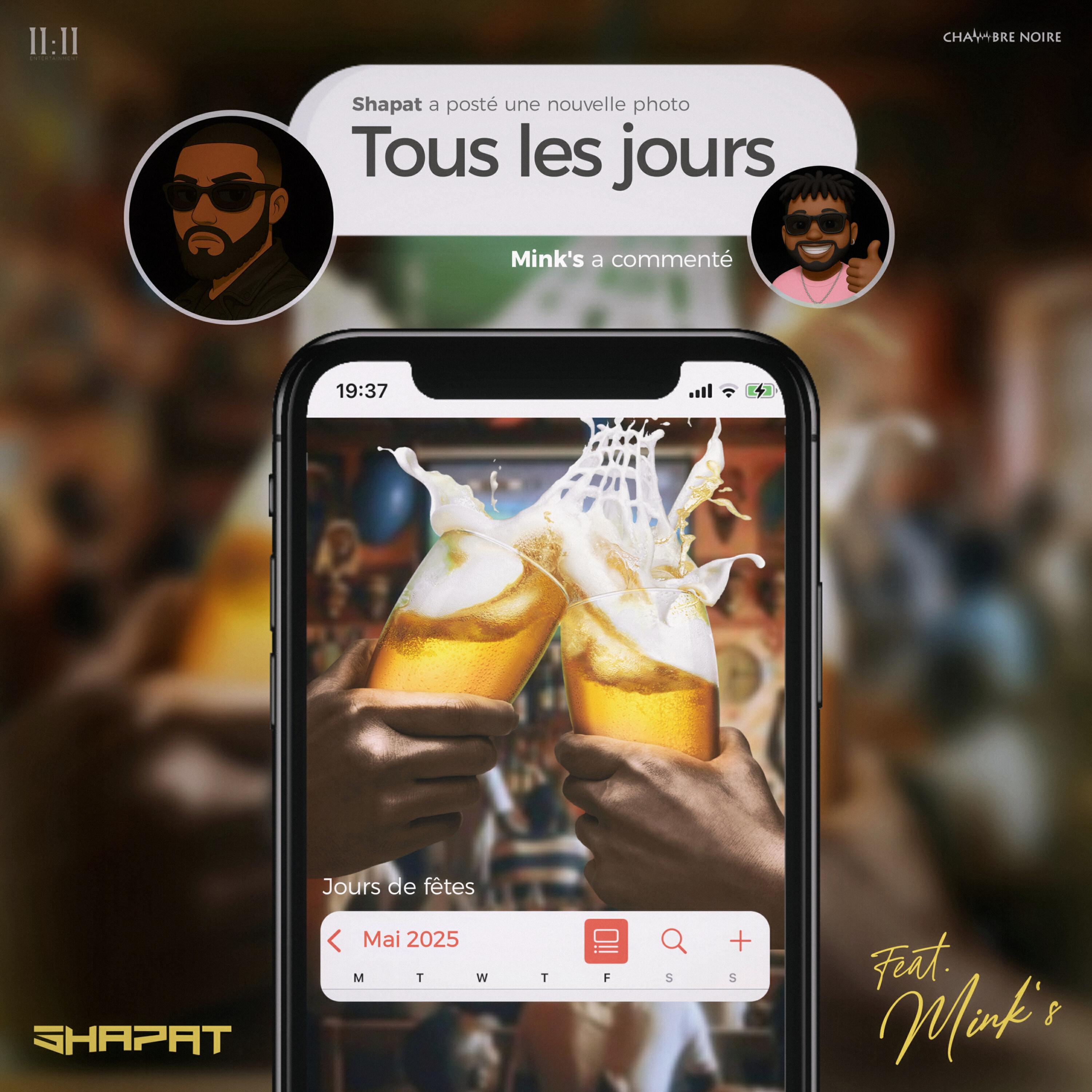 Релиз Tous les jours