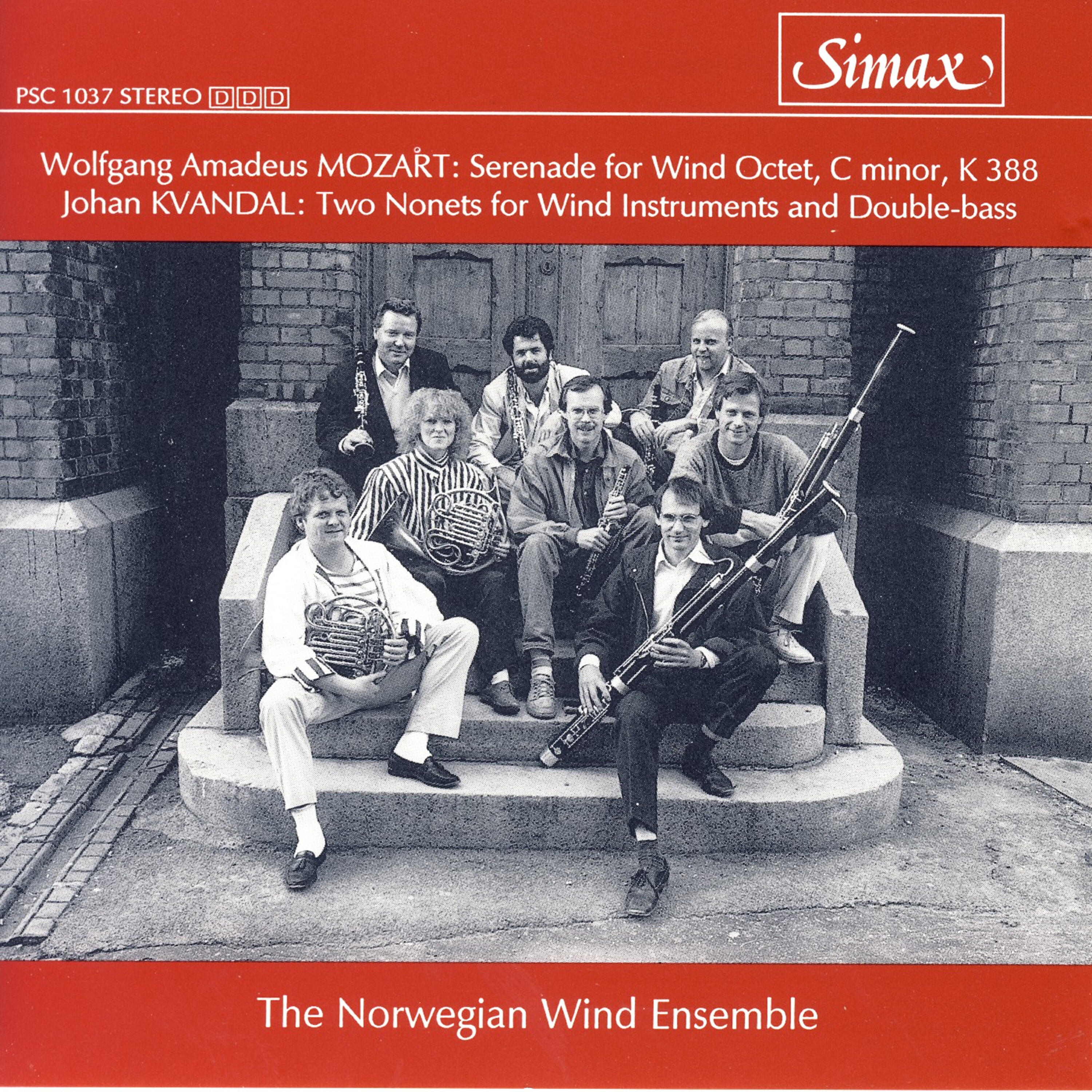 Релиз Mozart/ Kvandal: Music for Wind Ensemble