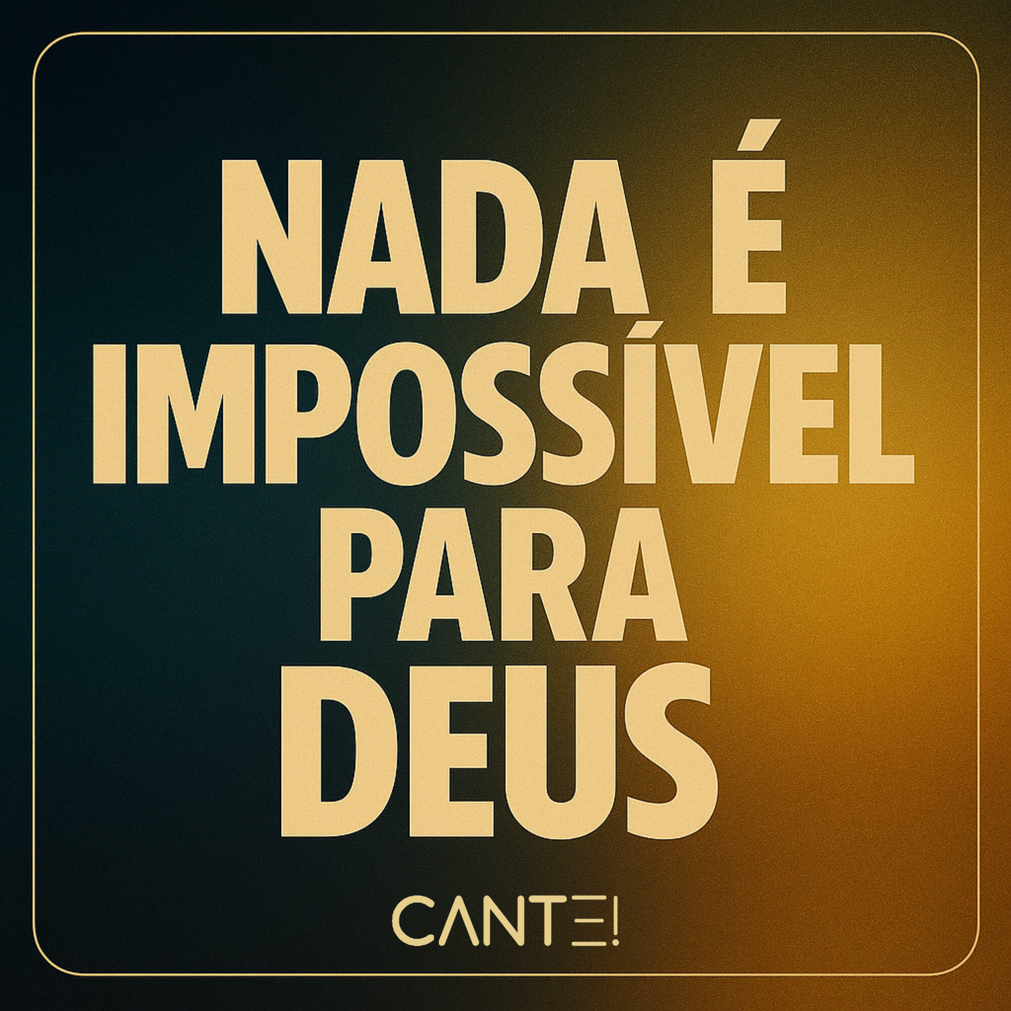 Релиз Nada É Impossível Para Deus