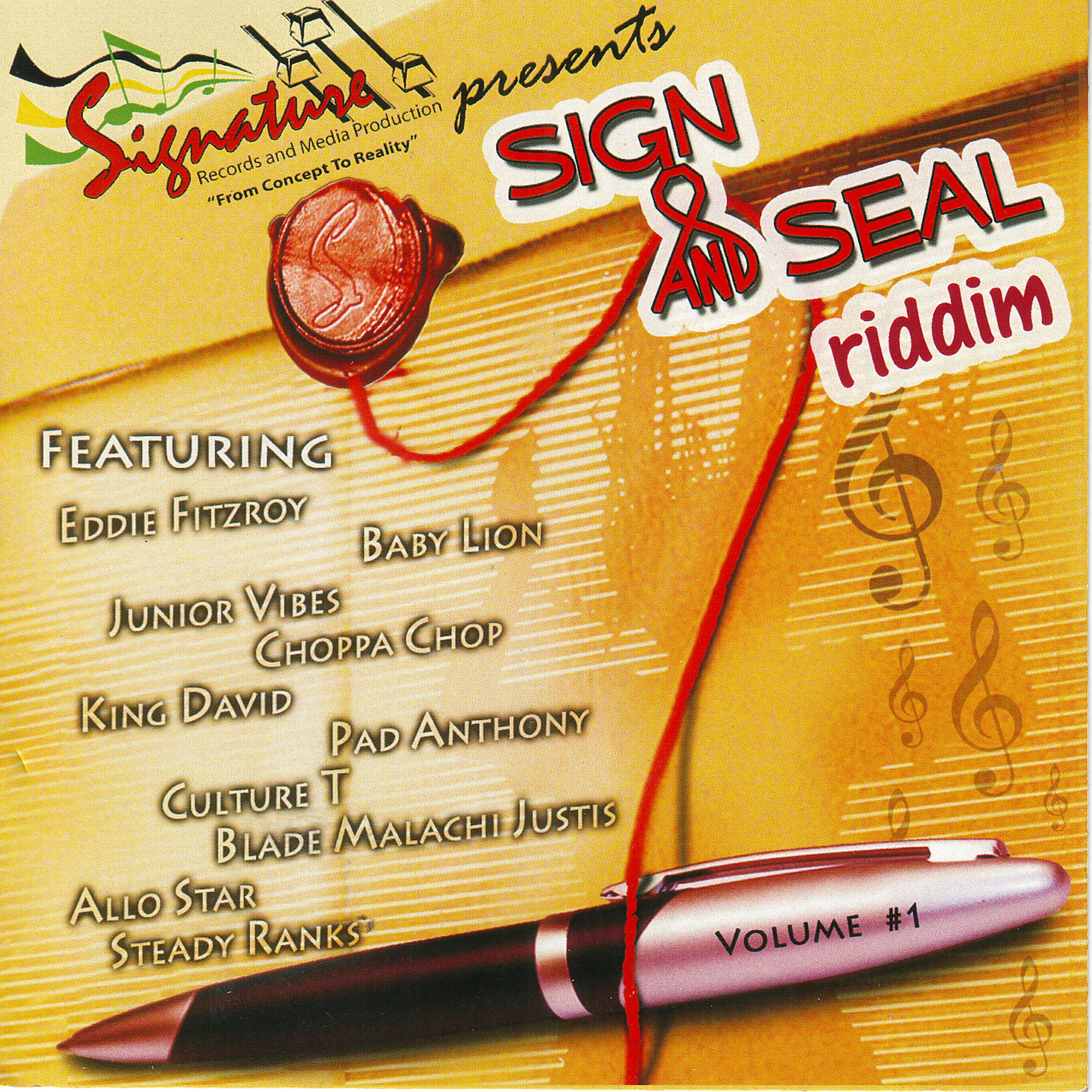 Релиз Sign and Seal Riddim