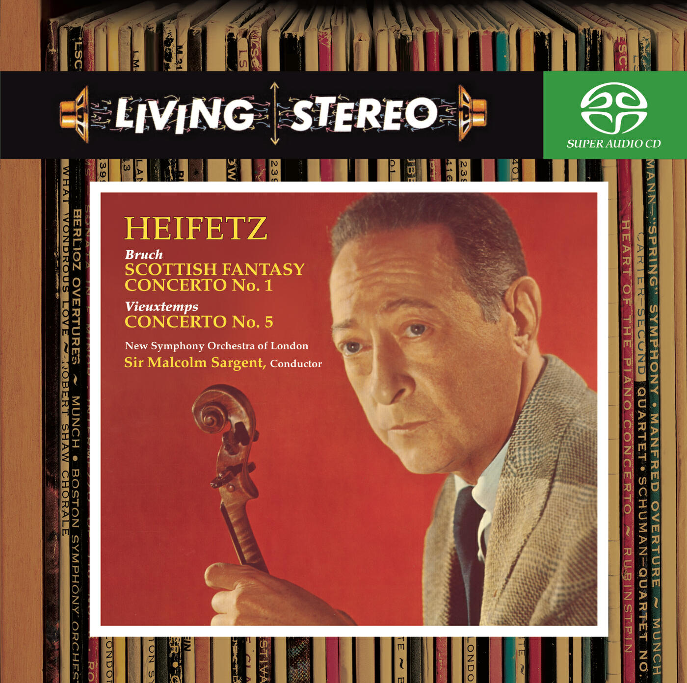 Релиз Bruch: Violin Concerto No. 1; Scottish Fantasy & Vieuxtemps: Violin Concerto No. 5