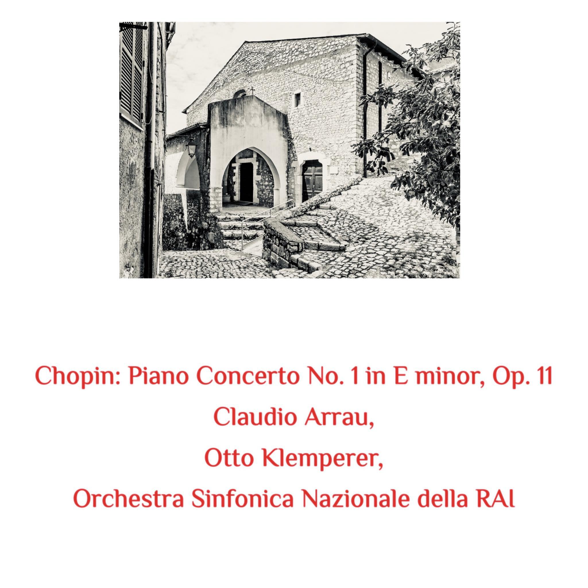Релиз Chopin: Piano Concerto No. 1 in E Minor, Op. 11