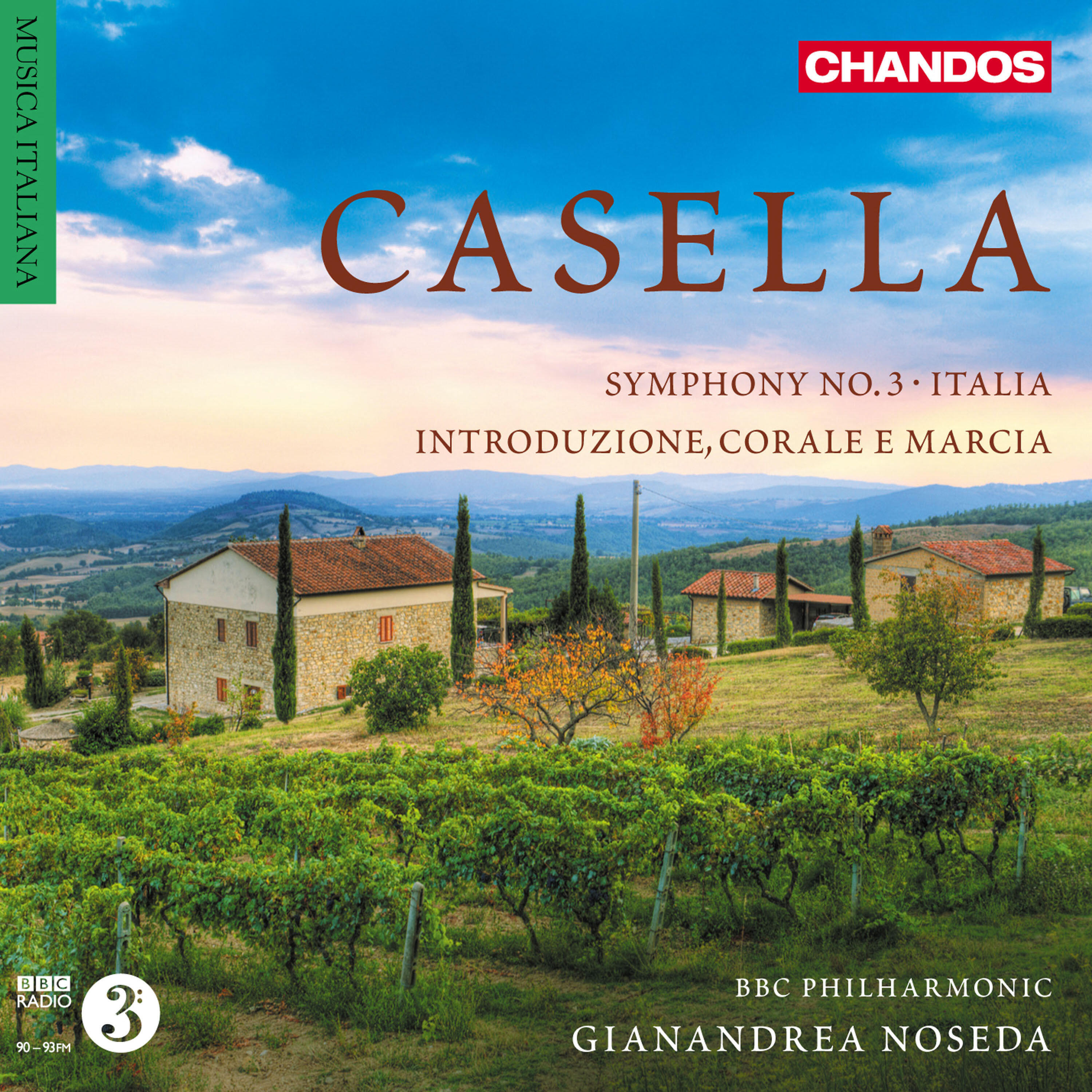 Релиз Casella: Italia, Indroduzione, Corale e Marcia & Sinfonia