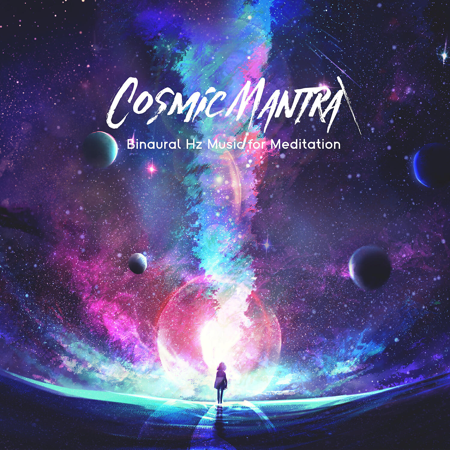 Релиз Cosmic Mantra - Binaural Hz Music for Meditation, Emotional Cleansing, Divine Music for Soul Peace