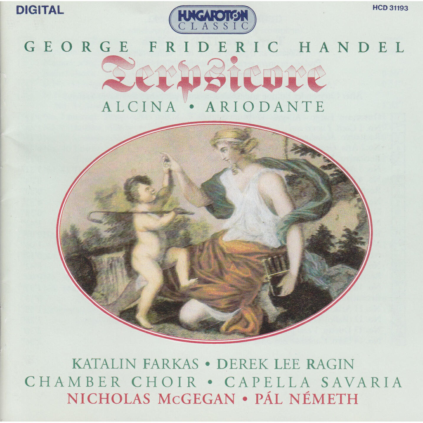Релиз Handel: Terpsicore - Prologue To Il Pastor Fido / Alcina (Excerpts) / Ariodante (Excerpts)