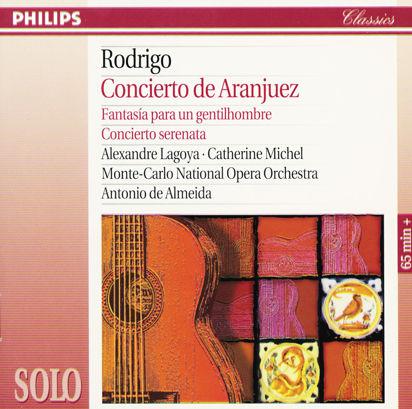 Релиз Rodrigo: Concierto de Aranjuez; Fantasía para un gentilhombre; Concierto serenata
